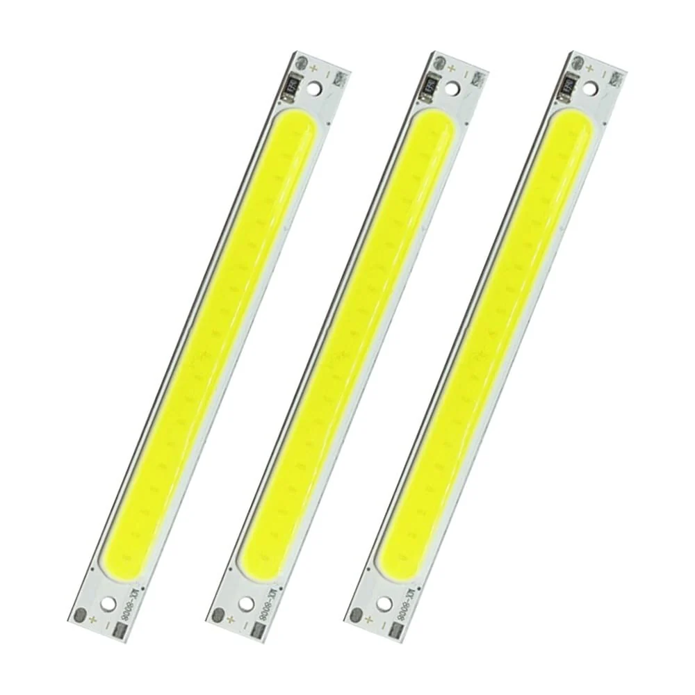 LED COB Light Board, Pack of 5 DC 5 V 3 W Long Strip LED Chip Light Board White Light 600 mA 400 lm 6500 K for USB Touch Dimmer - Image 6