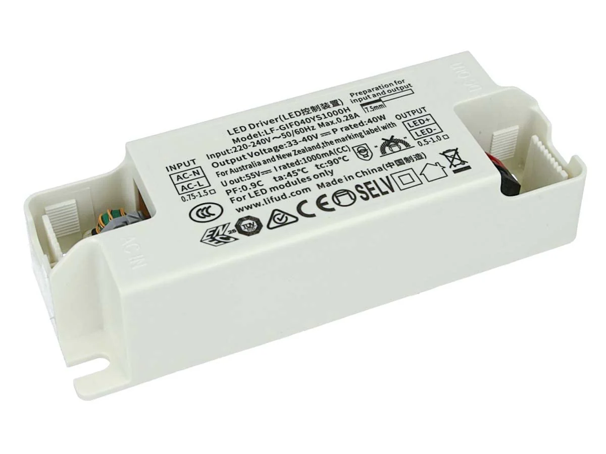 LED Driver DC 1000mA 33V-40V DC 40W Constant Current Supply for LED Panel 60 x 60 cm - Image 5