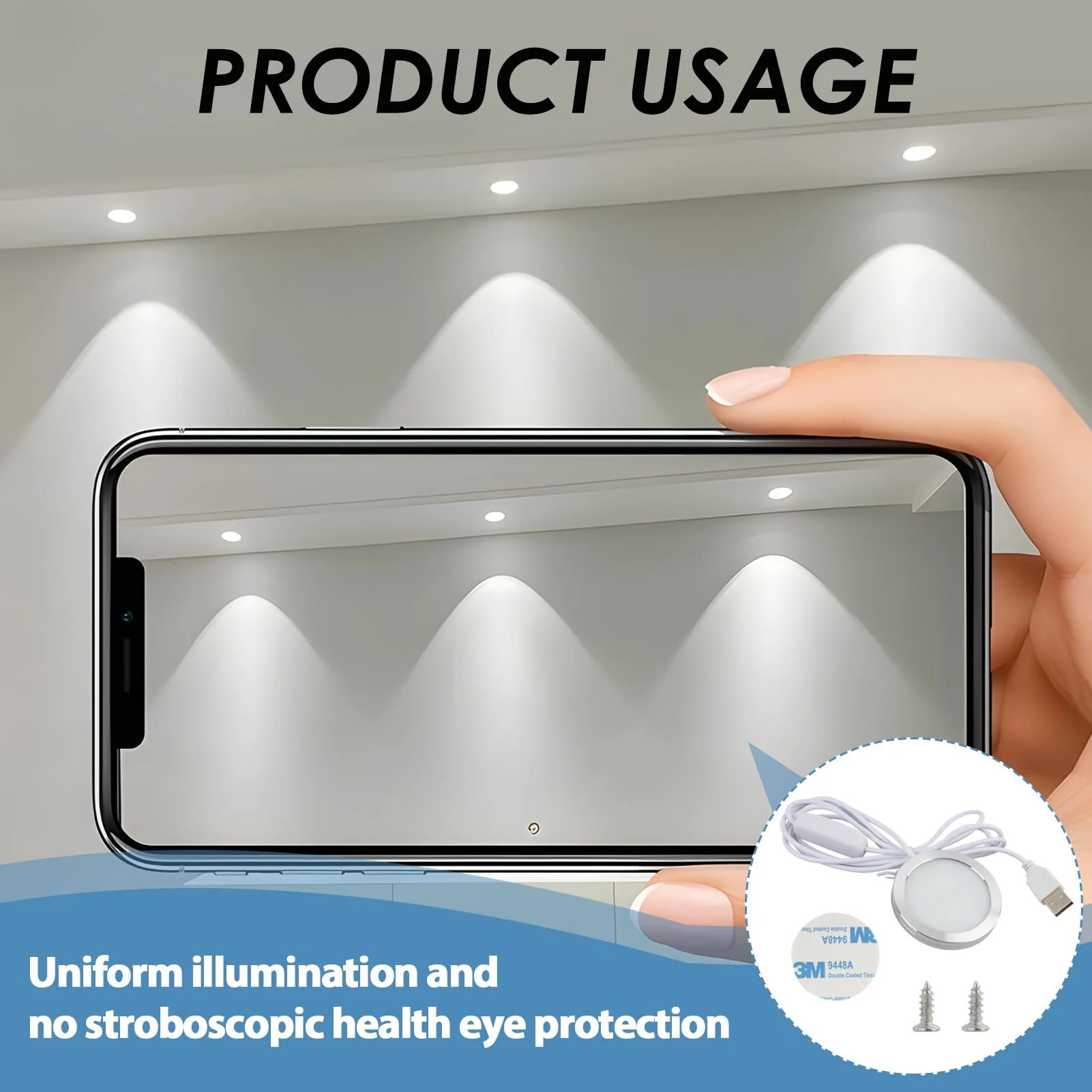 LED Lamp Lighting Set for 3D Printer Models, Compatible with Bambu Lab LED Lighting Set 001, Versatile with Various Lampshade Models, LED Lights, Can DIY LED Lights (1) 1 - Image 5