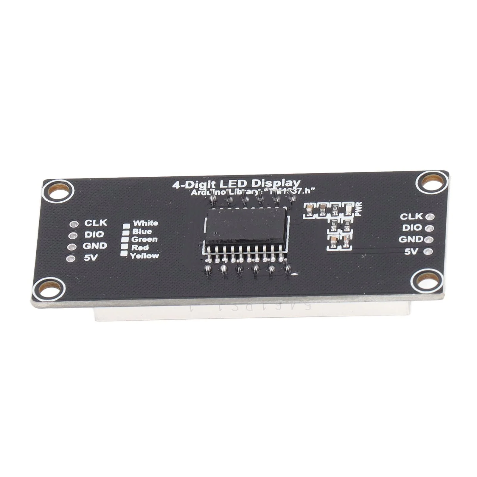 LED Segment Digital Display Module 0.56 Inch 4 Digit 7 Segment PCB Clock Module LED Display Tube Red Pack of 4 - Image 6