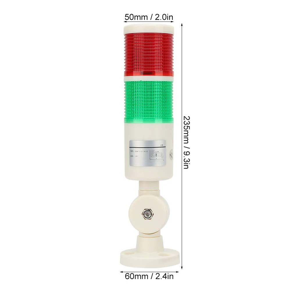 LED Signal Tower Stack Lights Industrial Signal Warning Lights CNC Machine Indicator Alarm Signal Tower Light - Image 9