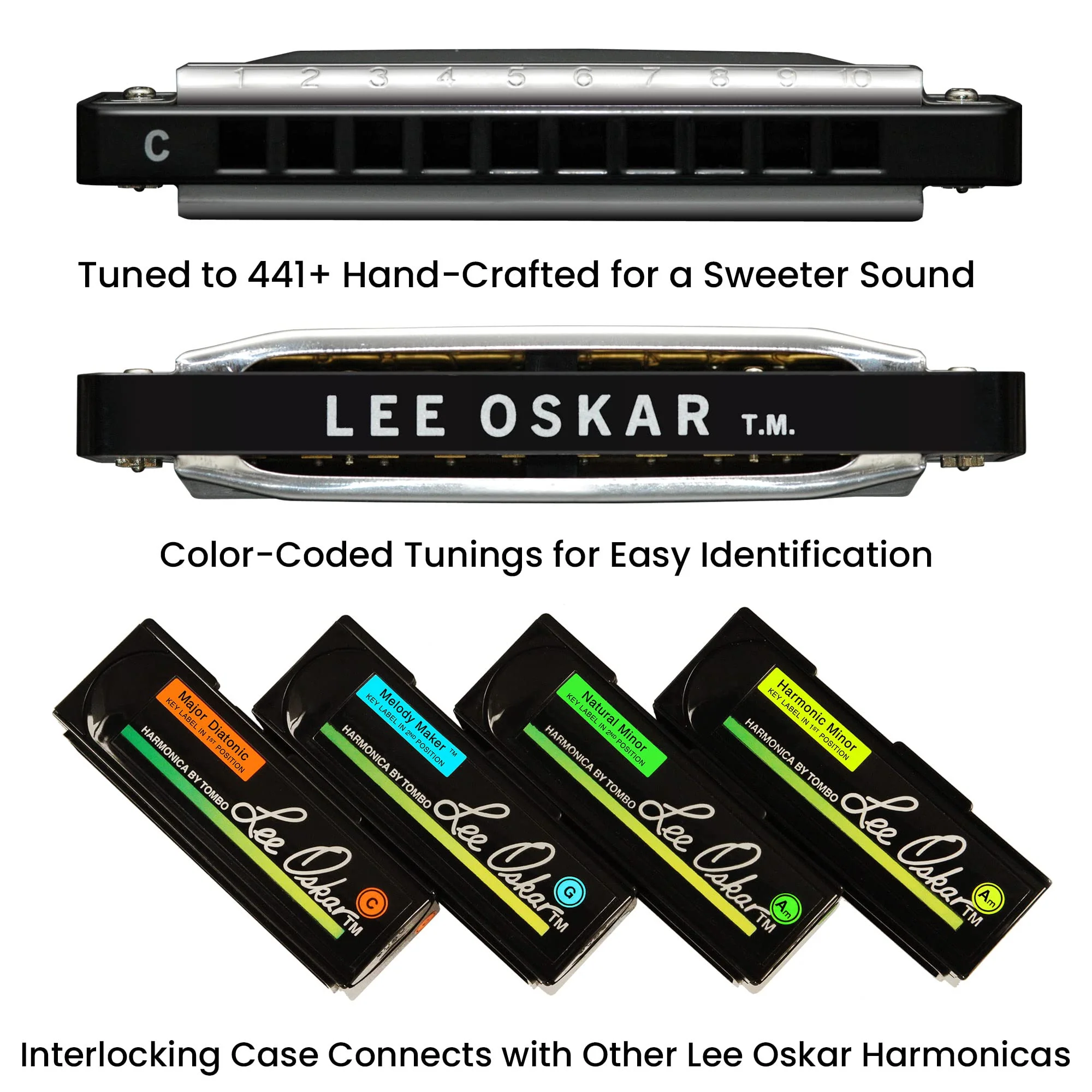 Lee Oskar Harmonica, Melody Maker Key of G Melody Maker™ - Key of G - Image 5
