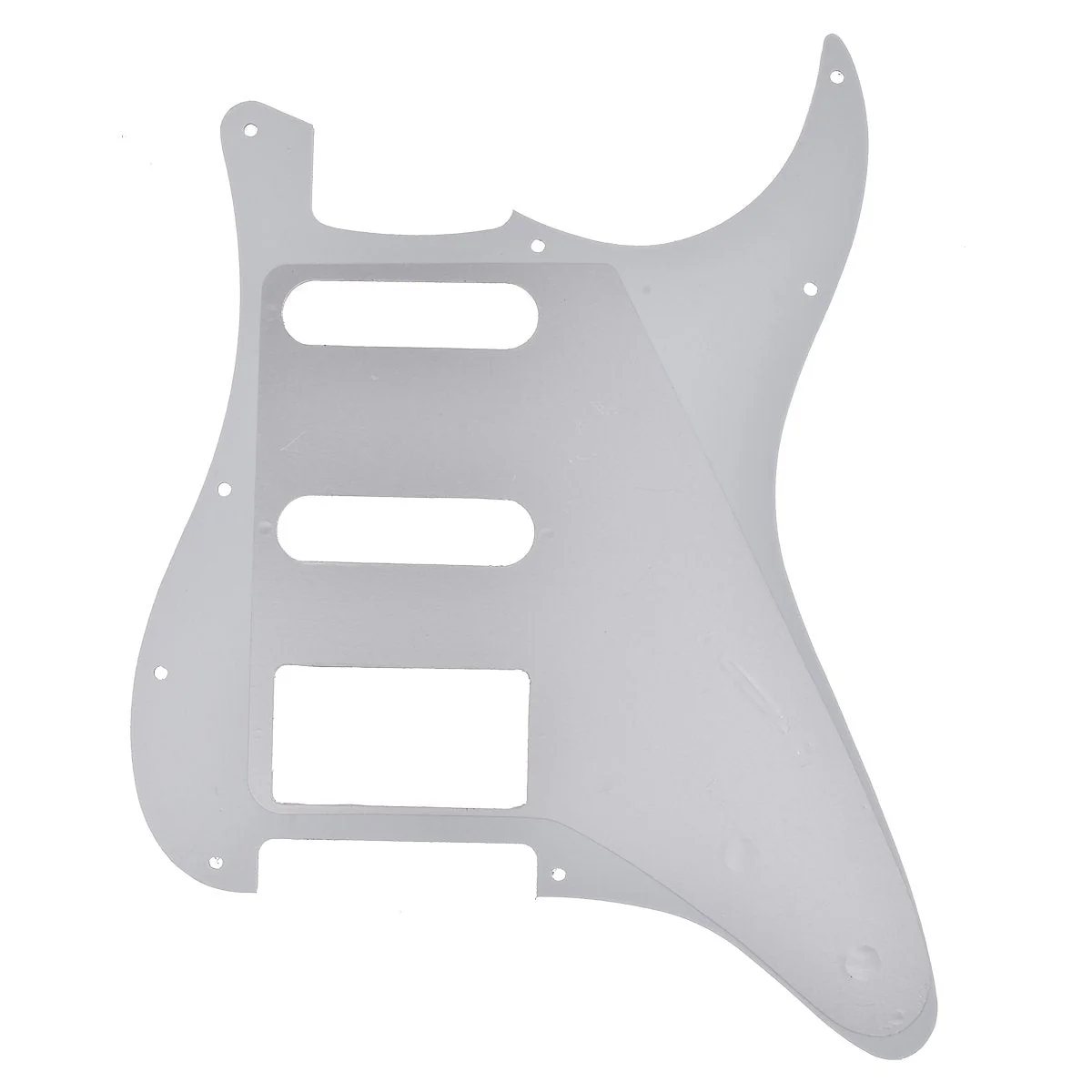 Left Handed White Pearl 3 Ply 11 Hole Strat Electric Guitar Pickguard HSS Pick Guard for Fender USA/Mexico Stratocaster/Strat Style Guitar Parts, with Pickguard Screws - Image 3