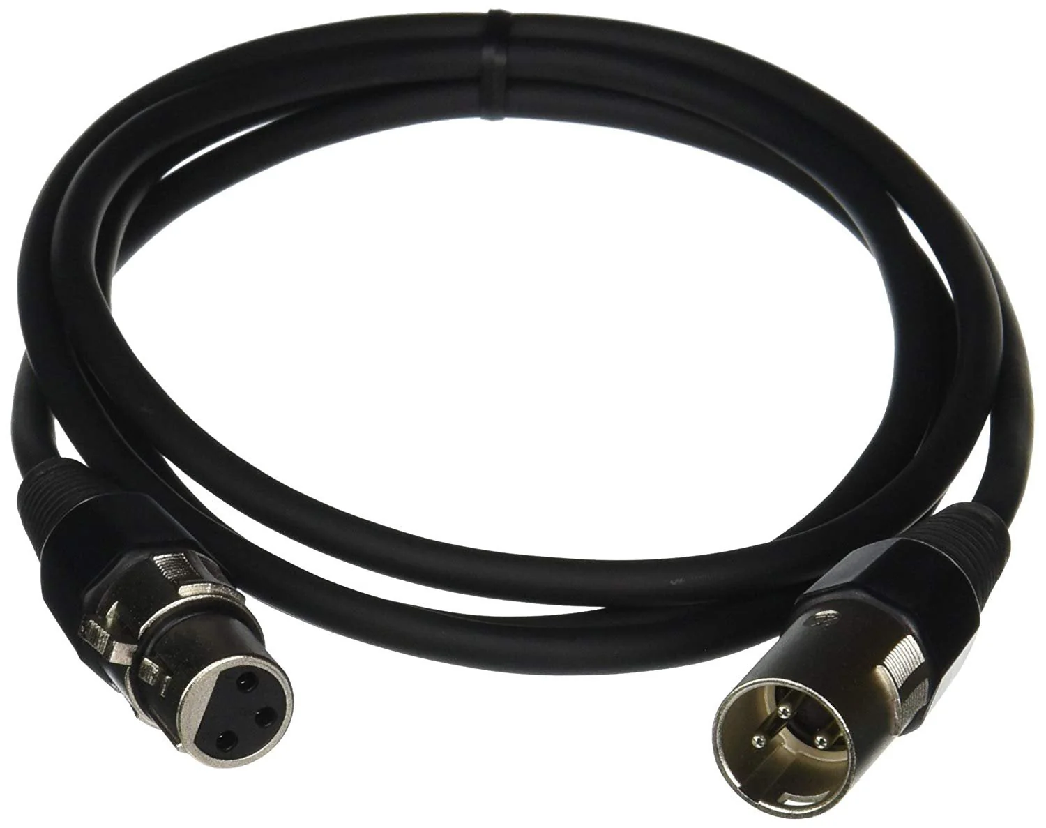 Legrand - C2G XLR Cables, Black XLR Audio Cable, XLR Cables 12ft, XLR to XLR Cable, Male to Female, 1 Count, C2G 40060 12 Feet XLR Male to Female - Image 2