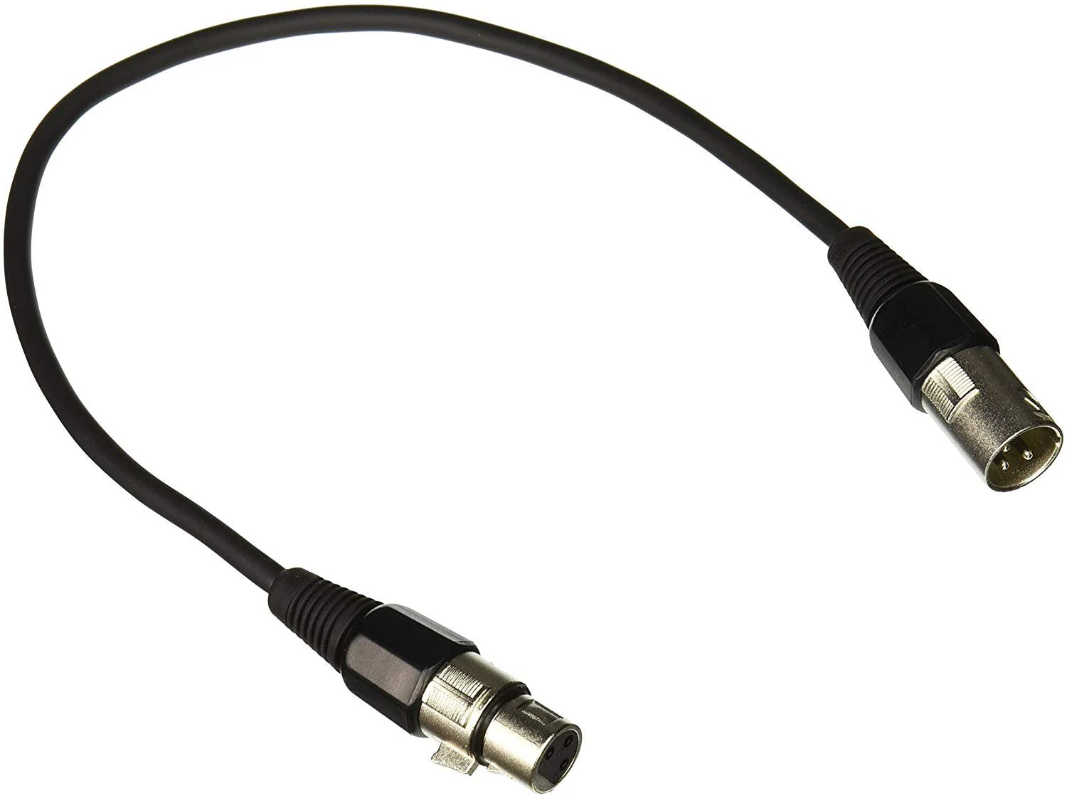 Legrand - C2G XLR Cables, Black XLR Audio Cable, XLR Cables 12ft, XLR to XLR Cable, Male to Female, 1 Count, C2G 40060 12 Feet XLR Male to Female - Image 3