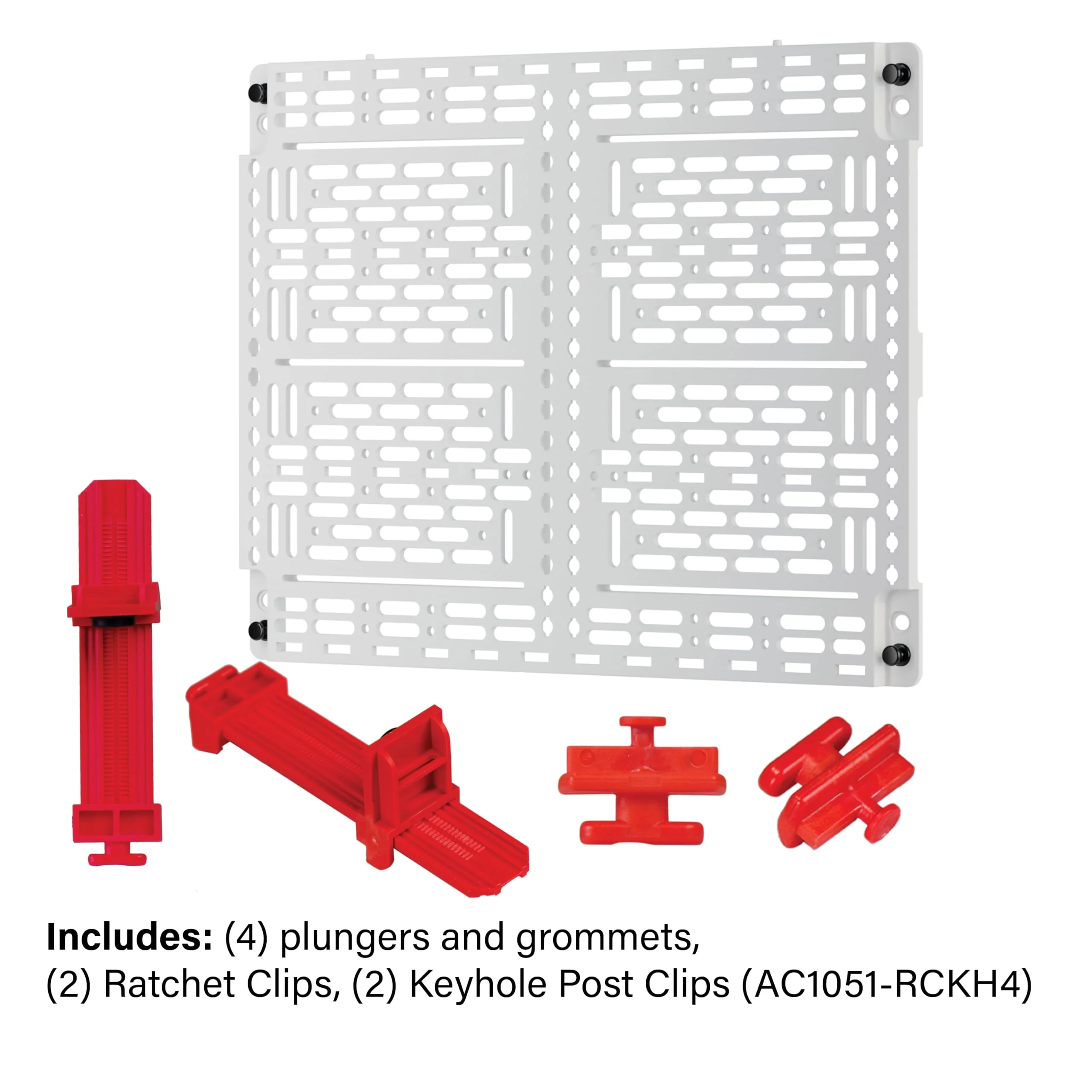 Legrand - OnQ Universal Mounting Plate 10 Inch, Secure Devices in Structured Media Enclosure Mounting Plate, Mounting Plate with 2 Rachet Clamps, Recessed Wall Plate to Organize Cable, White, AC1040F - Image 4