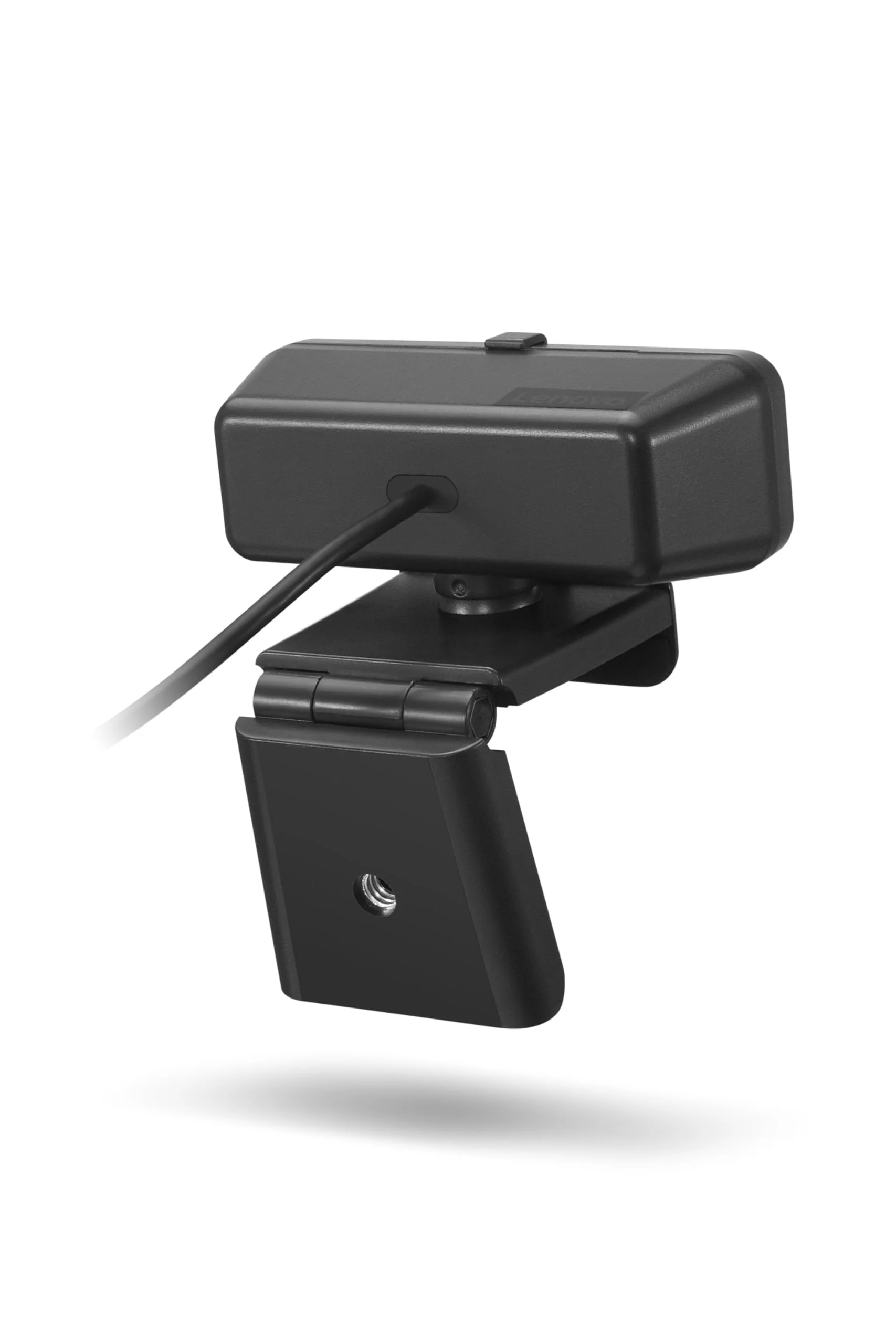 Lenovo HD 1080p Webcam (300 FHD)- Black w/ 95° Wide Angle, 360° Rotation Pan & Tilt, Dual Microphones, Privacy Shutter 300 FHD - Image 4