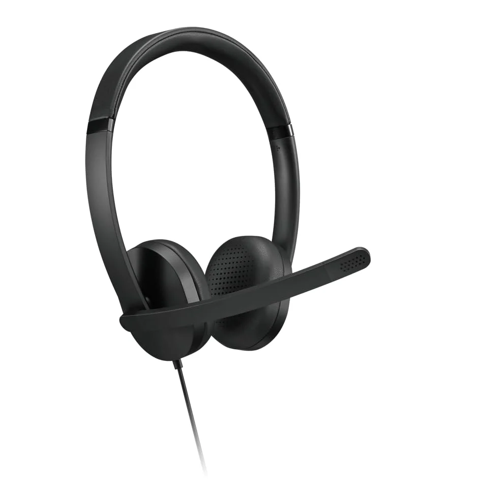 Lenovo USB-A Wired Stereo Headset for PC/Laptop, AI Noise Canceling via APP, 140g Lightweight, Replaceable Earcups, Double-Sided Boom Mic, in-line Controls with Mute for Call. Work with Teams/Zoom - Image 7