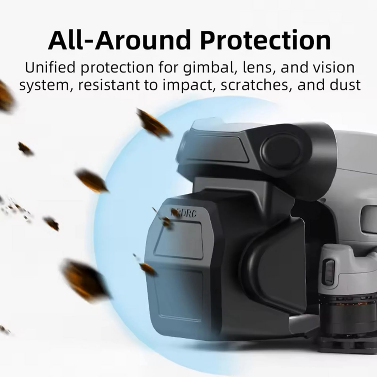 Lens Cover Gimbal Protector for DJI Air 3S Drone, Air 3S Lens Protector Lens Cap Dust Cover Accessories - Image 3