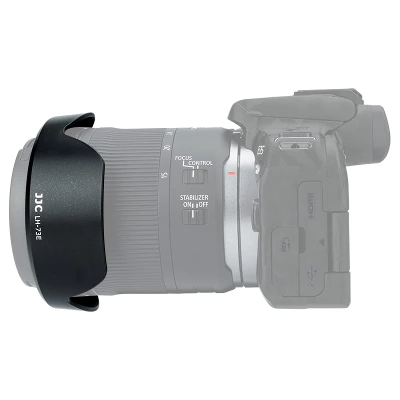 Lens Hood for Canon RF 15-30mm F4.5-6.3 is STM Lens on EOS R6 Mark II EOS R Series Camera, Reversible Lens Shade Replace Canon EW-73E Lens Hood, Compatible with 67mm Filters and 67mm Lens Cap Replace Can.EW-73E - Image 8