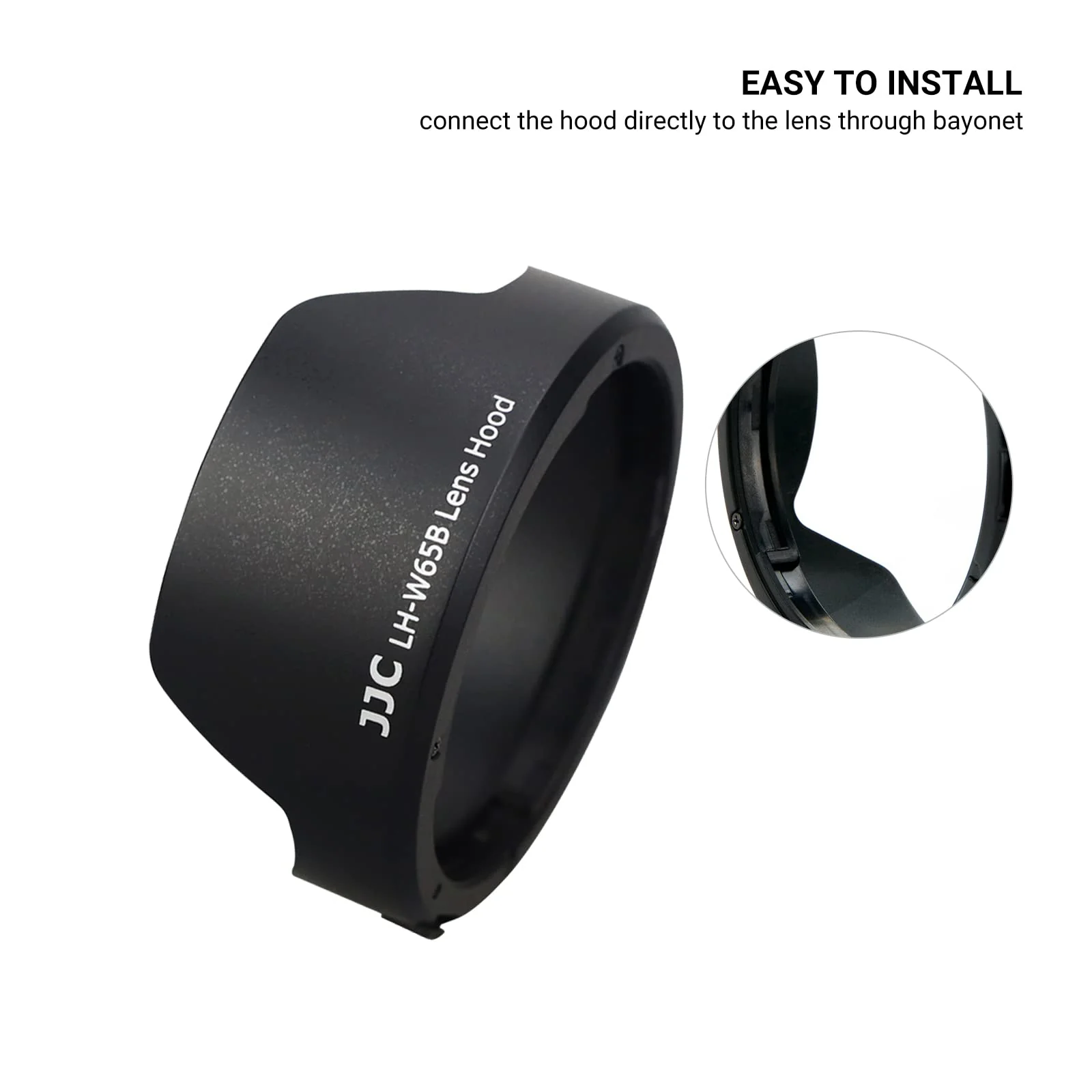 Lens Hood for Canon RF 24mm F1.8 Macro is STM,EF 24mm 2.8 is USM and EF 28mm 2.8 is USM Lens,Reversible Lens Shade Replace Canon EW-65B Lens Hood, Compatible with 52mm 58mm Filters and Lens Cap Replace Can. EW-65B - Image 6