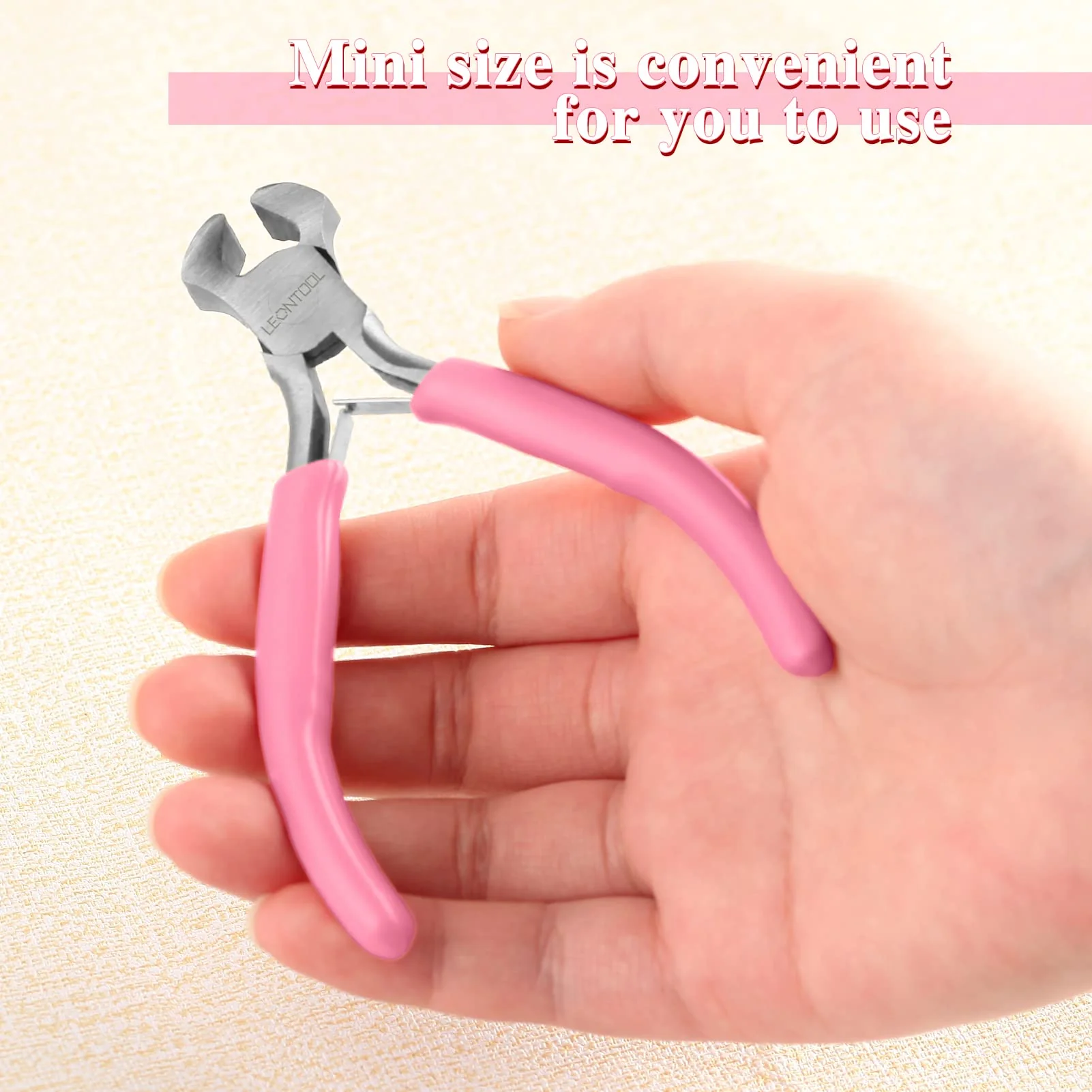 LEONTOOL 4" End Cutting Pliers End Cutter End Scissors Mini Jewelry Pliers Wire Cutter for Jewelry Making End Pliers Nail Puller Jewelry Making Accessories - Image 5