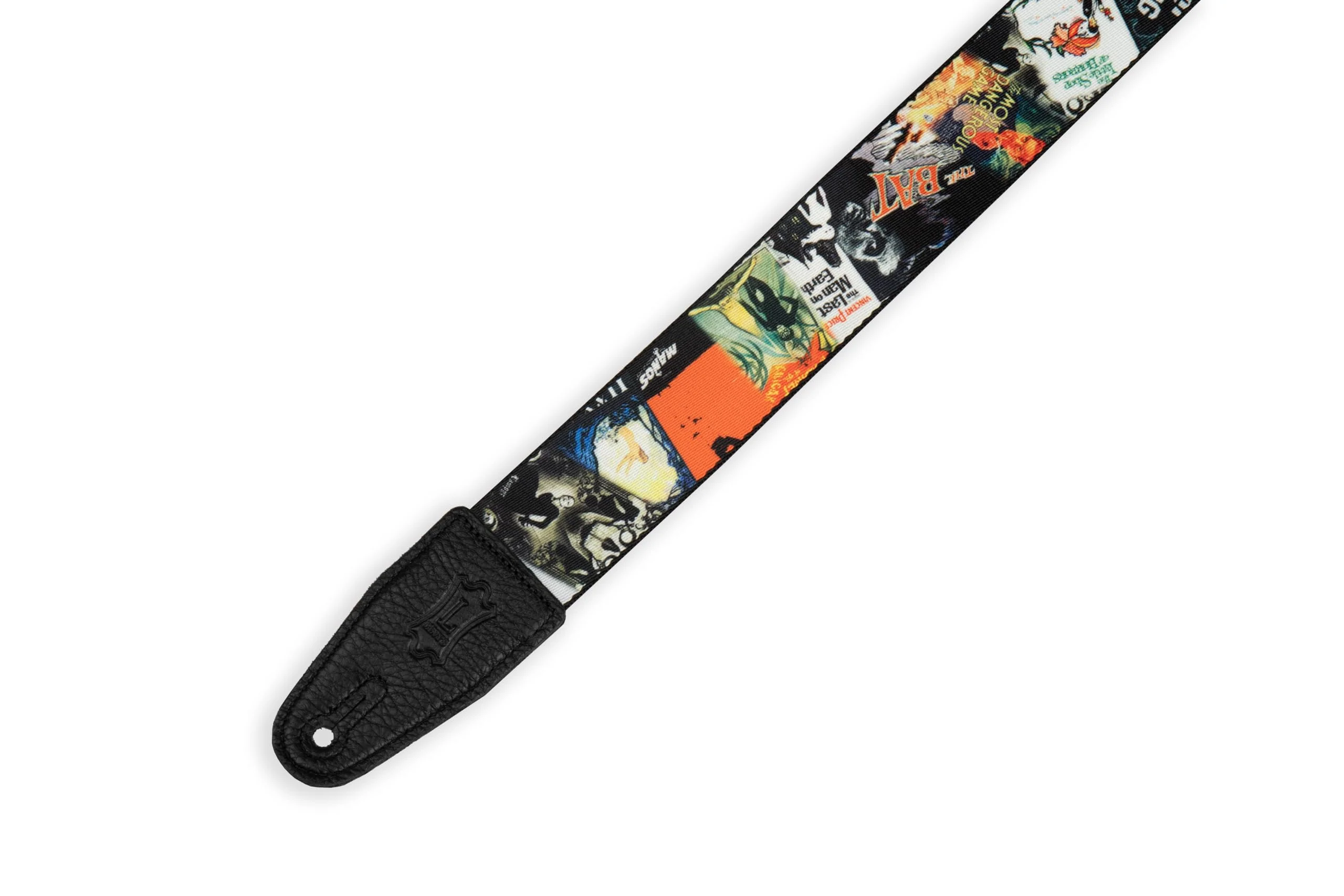 Levy's Leathers 2" Halloween Series Polyester Guitar Strap with Tri-Glide Adjustment; Horror Classics (MP2H-001) - Image 2