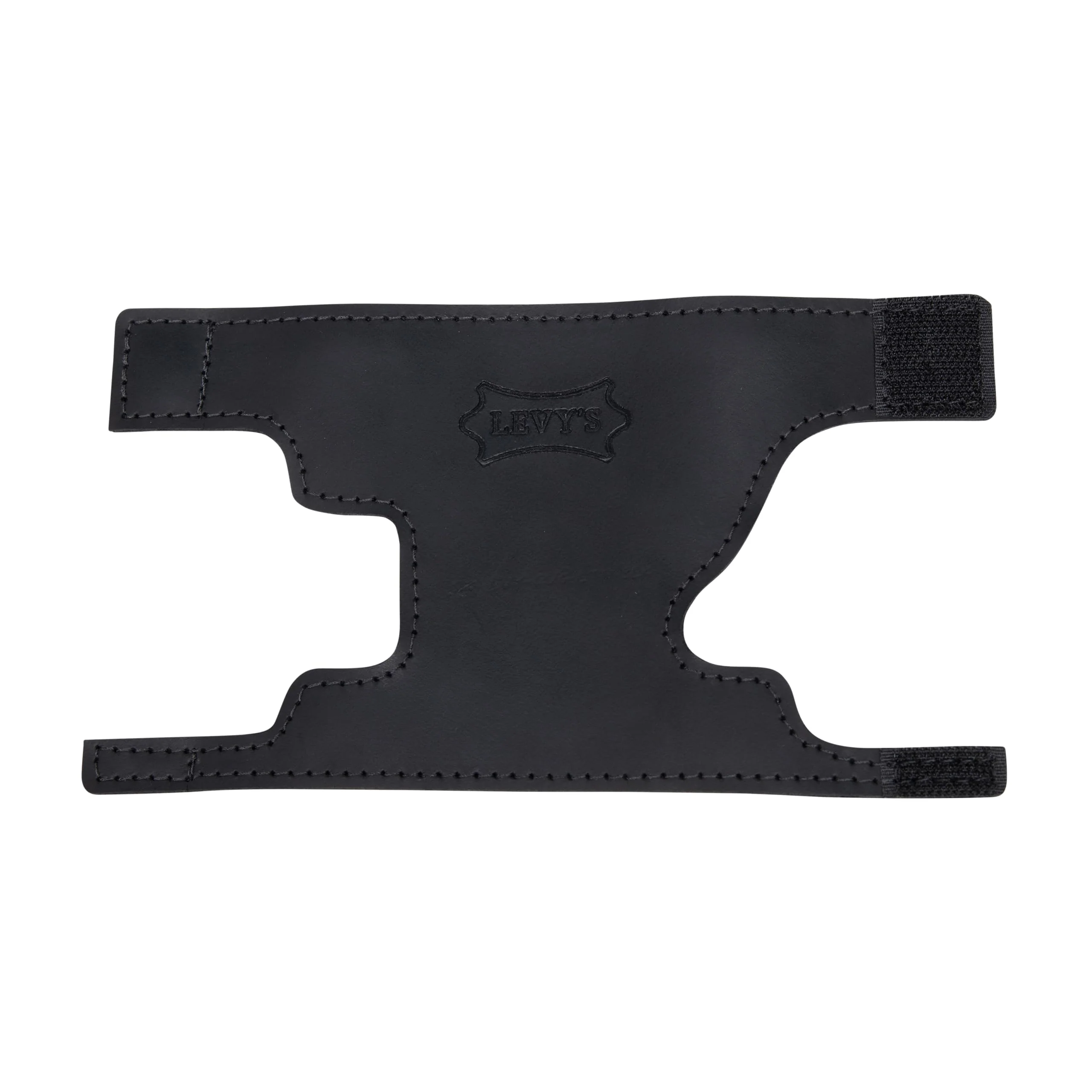 Levy's Leathers Genuine Leather Valve Guard for Cornet; Black(LVG2-BLK) - Image 3