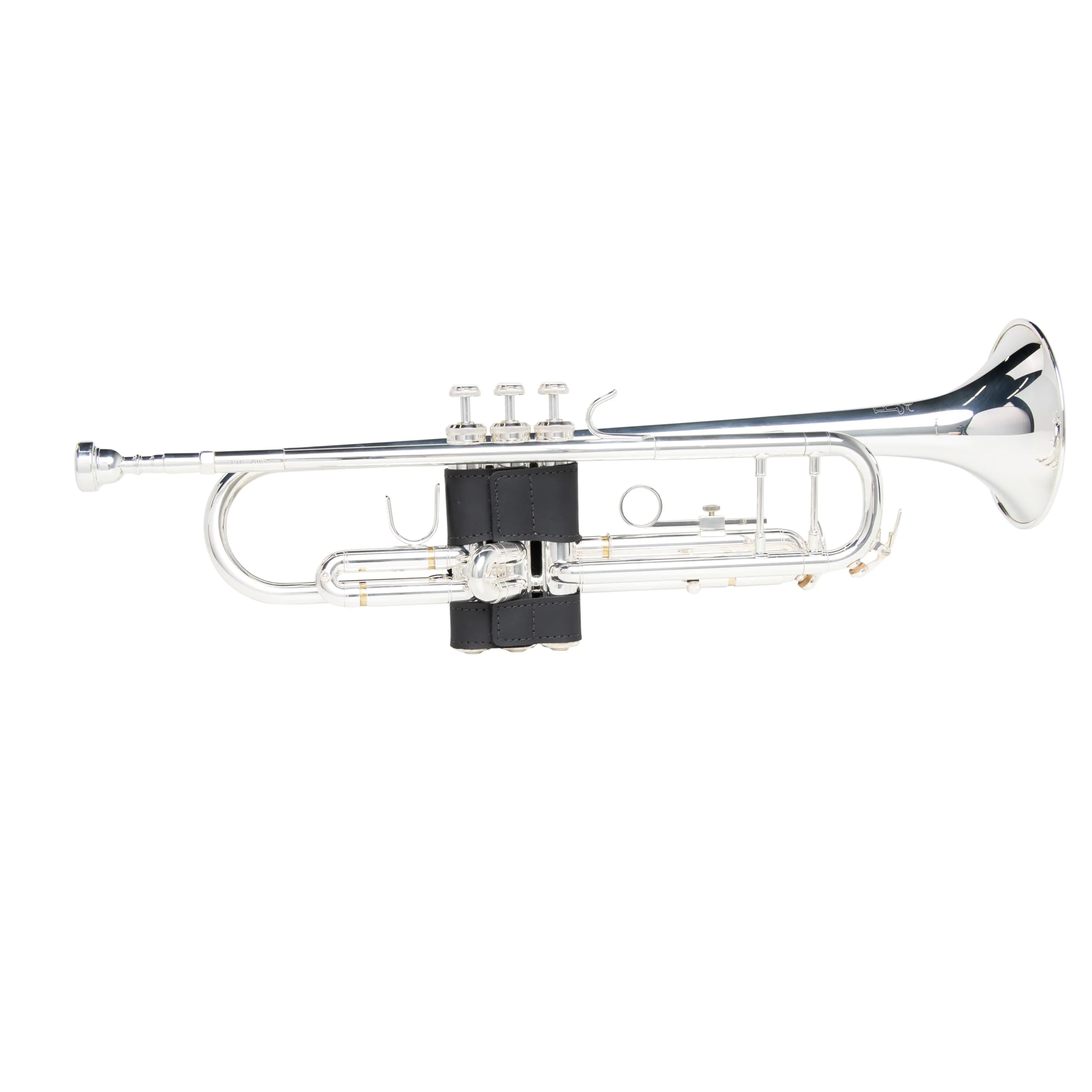 Levy's Leathers Genuine Leather Valve Guard for Trumpet; Black (LVG1-BLK) - Image 9