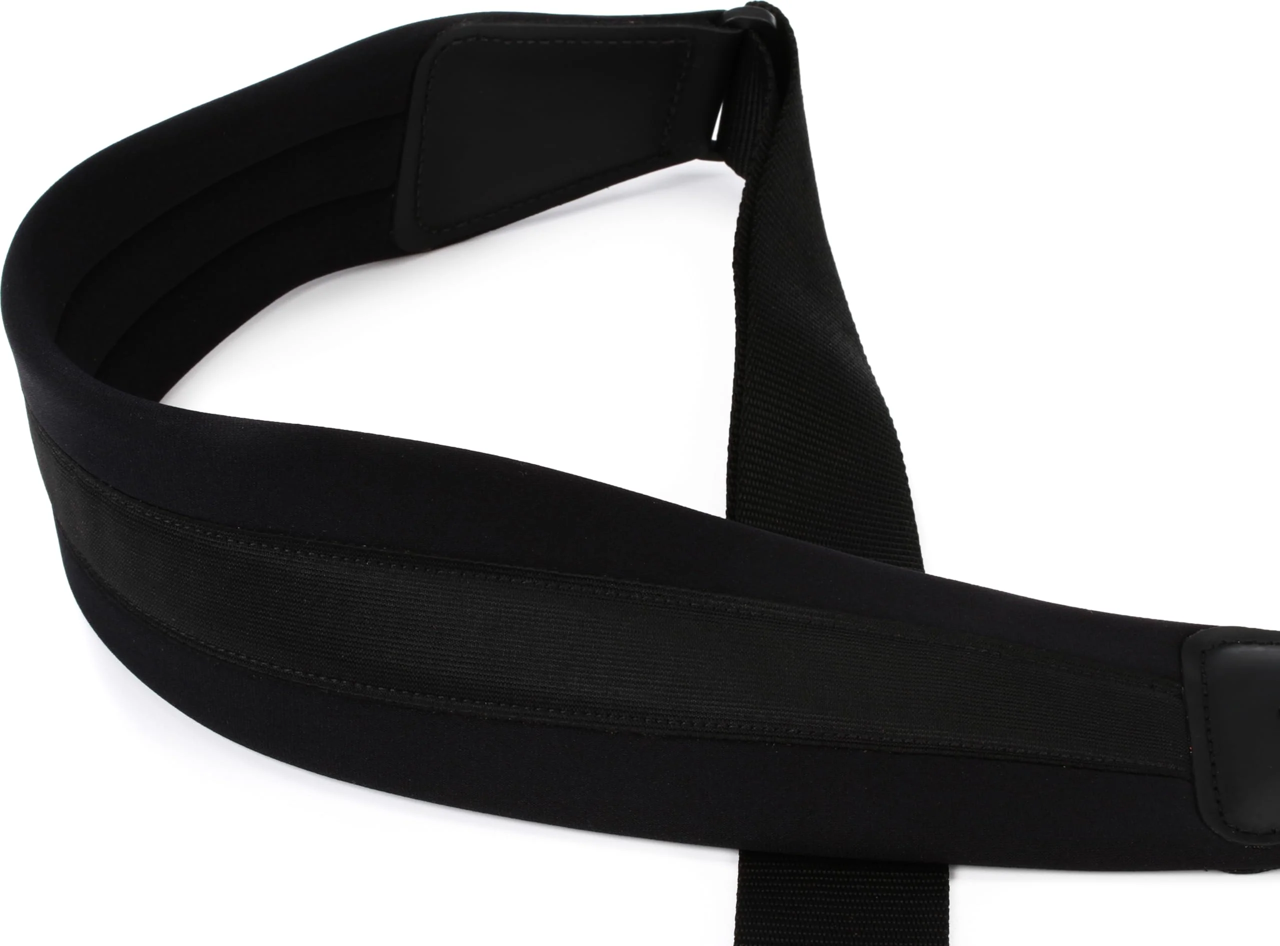 Levy's Leathers PM48NP3-BLK 3-1/2-Inch Neoprene Padded Acoustic Guitar Strap Black Standard - Image 5