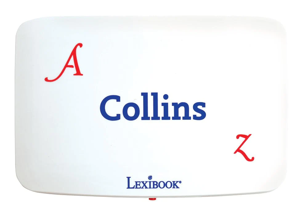 LEXiBOOK - The Collins English Dictionary, 13th Edition - Electronic Dictionary, Definitions, Thesaurus, Conjugation, Phonetic Spellchecker, Crossword Solver, with Battery, Blue/White, D850EN - Image 2