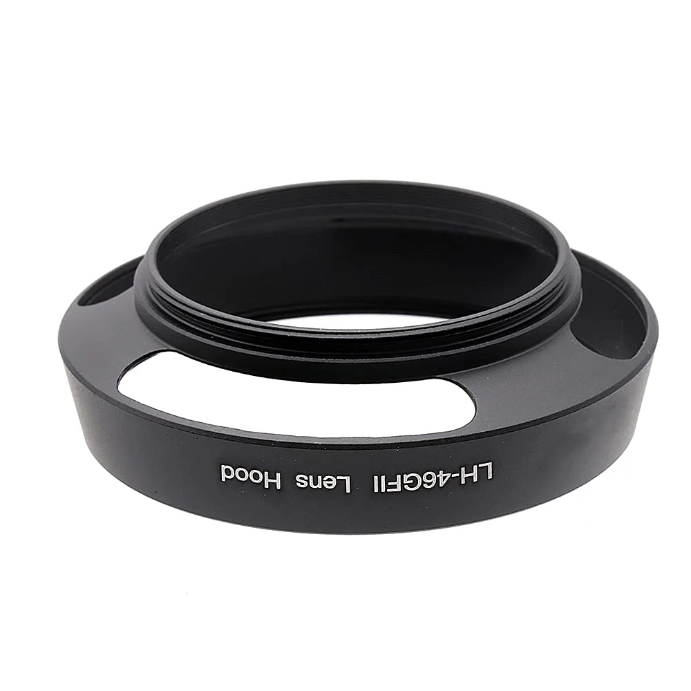 LH-46GFII Metal Lens Hood for Panasonic Lumix G 20mm f / 1.7 II ASPH Lens for Panasonic Lumix G 14mm f / 2.5 ASPH Lens lh-46gf II Camera Lens Shade - Image 4