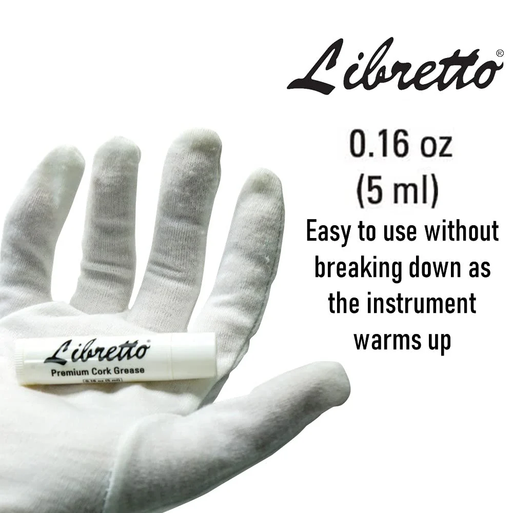 Libretto Premium Brass Slide Grease Stick, 0.16 oz (5 ml), Odorless & Pure, Great Materials from Japan, 100% Special-blended Formula, Thick & Sticky, Best to Extend Life of Trumpet, French Horn & Tuba Slide Grease (1 pack) - Image 3