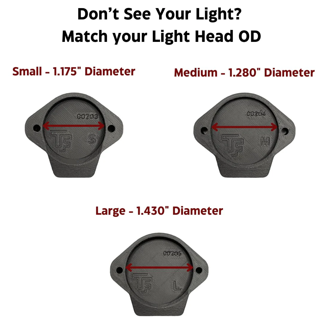 Light Cover for Weapon Mounted Flashlights | Rifle Lens Cap Compatible for Surefire/Streamlight/Olight/Cloud Defense (Medium) Medium - Image 7