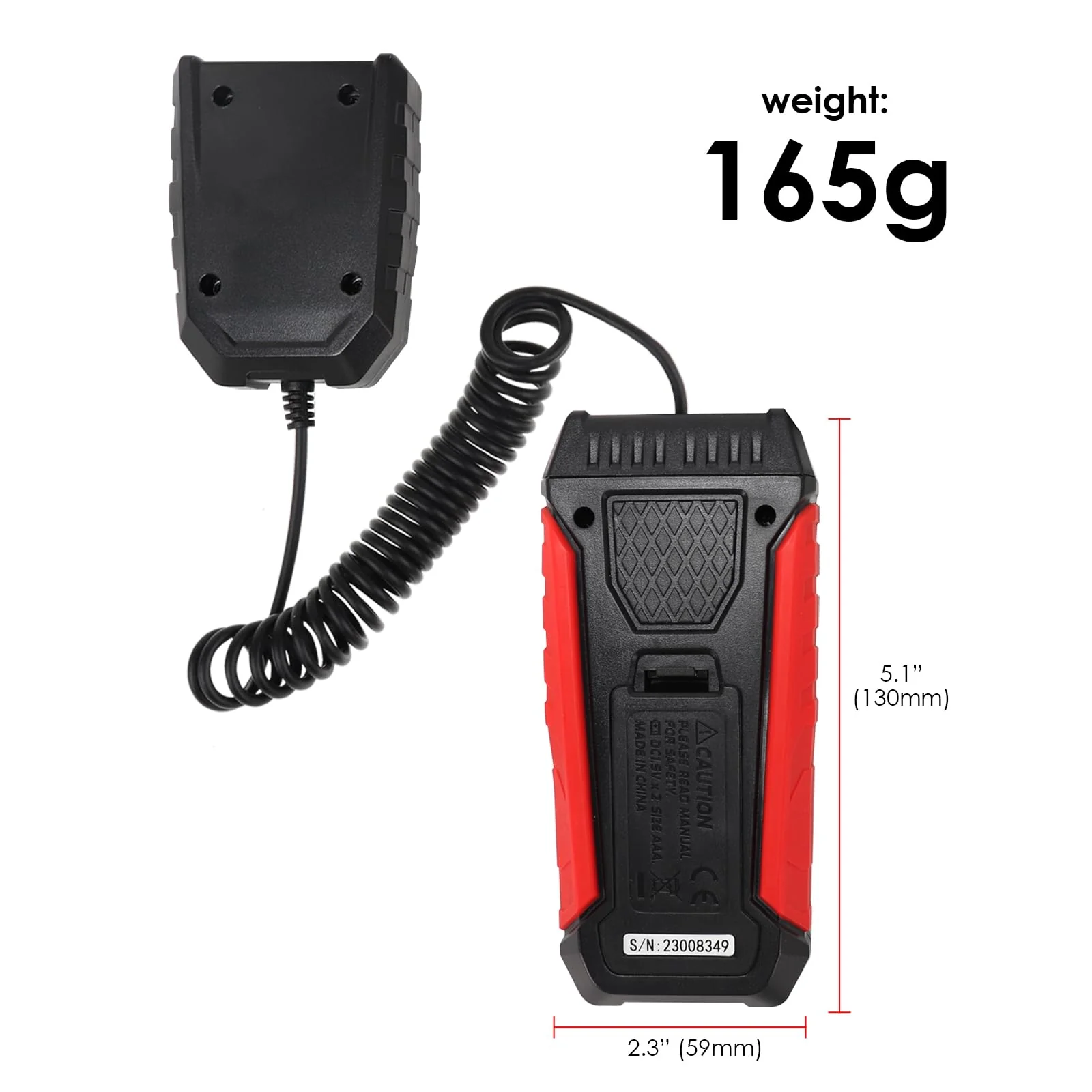 Light Meter Digital Lux Meter Handheld Illuminance Light Meter with 360 Degree Rotating Sensor, 4 Digit LCD Display 0~200,000 Measurement Range Luxmeter Tester for Plants, Headlights, Home & Office - Image 7