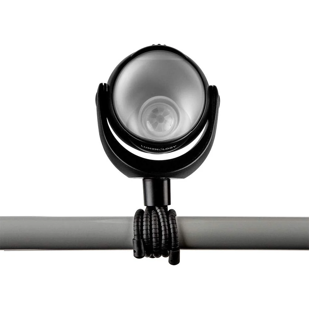 Limitless Innovations Lumenology Portable LED Motion Sensor Light Provides 148 Lumens with a 13 ft Detectable Range and Flexible Tripod Base with Magnetic Option – Indoor/Outdoor (Black) Black - Image 3