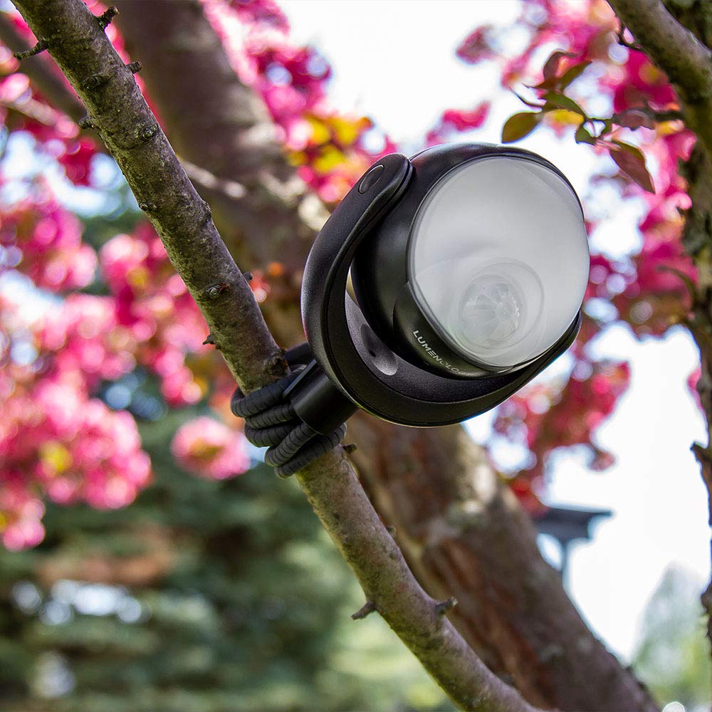 Limitless Innovations Lumenology Portable LED Motion Sensor Light Provides 148 Lumens with a 13 ft Detectable Range and Flexible Tripod Base with Magnetic Option – Indoor/Outdoor (Black) Black - Image 4