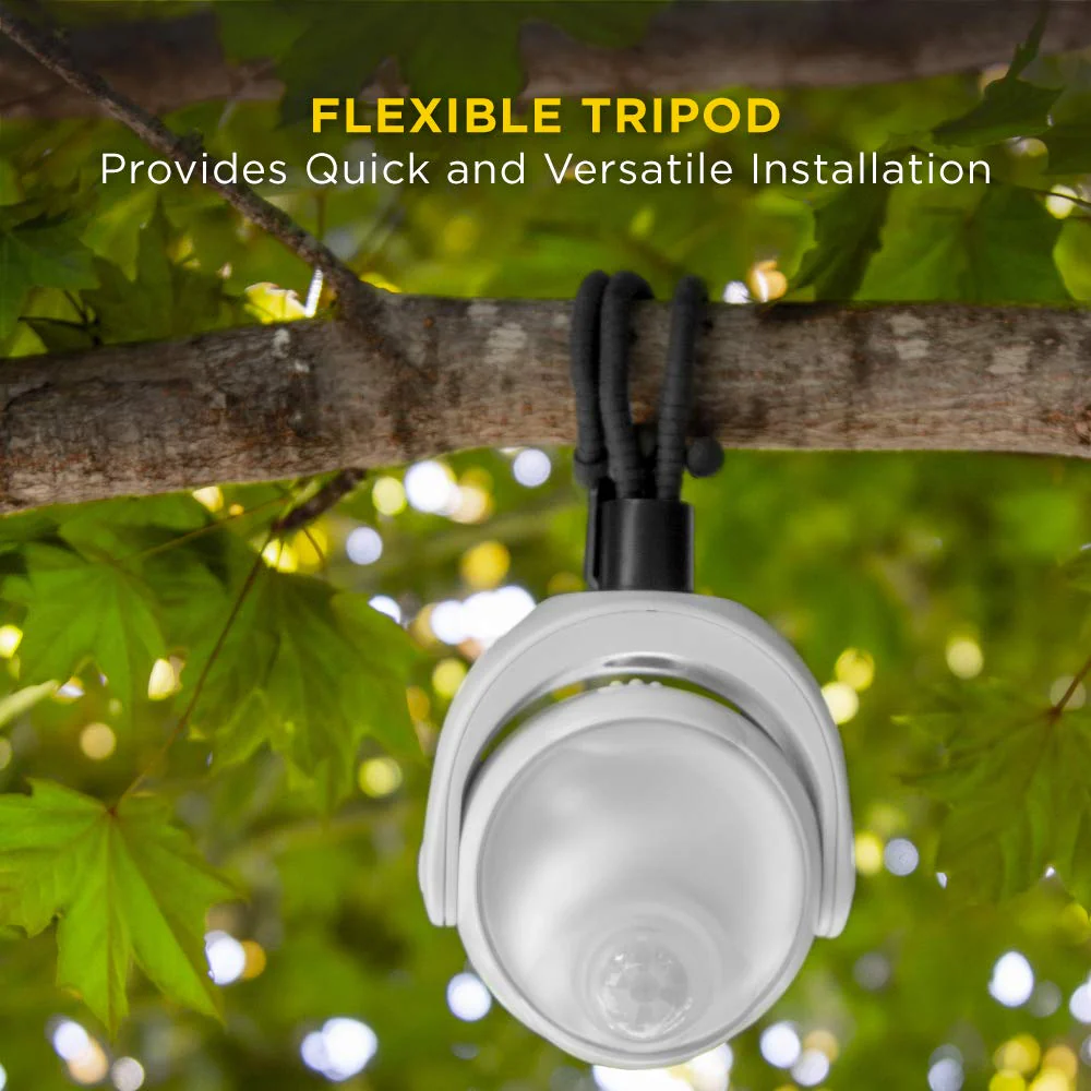Limitless Innovations Lumenology Portable LED Motion Sensor Light Provides 148 Lumens with a 13 ft Detectable Range and Flexible Tripod Base with Magnetic Option – Indoor/Outdoor (Black) Black - Image 8