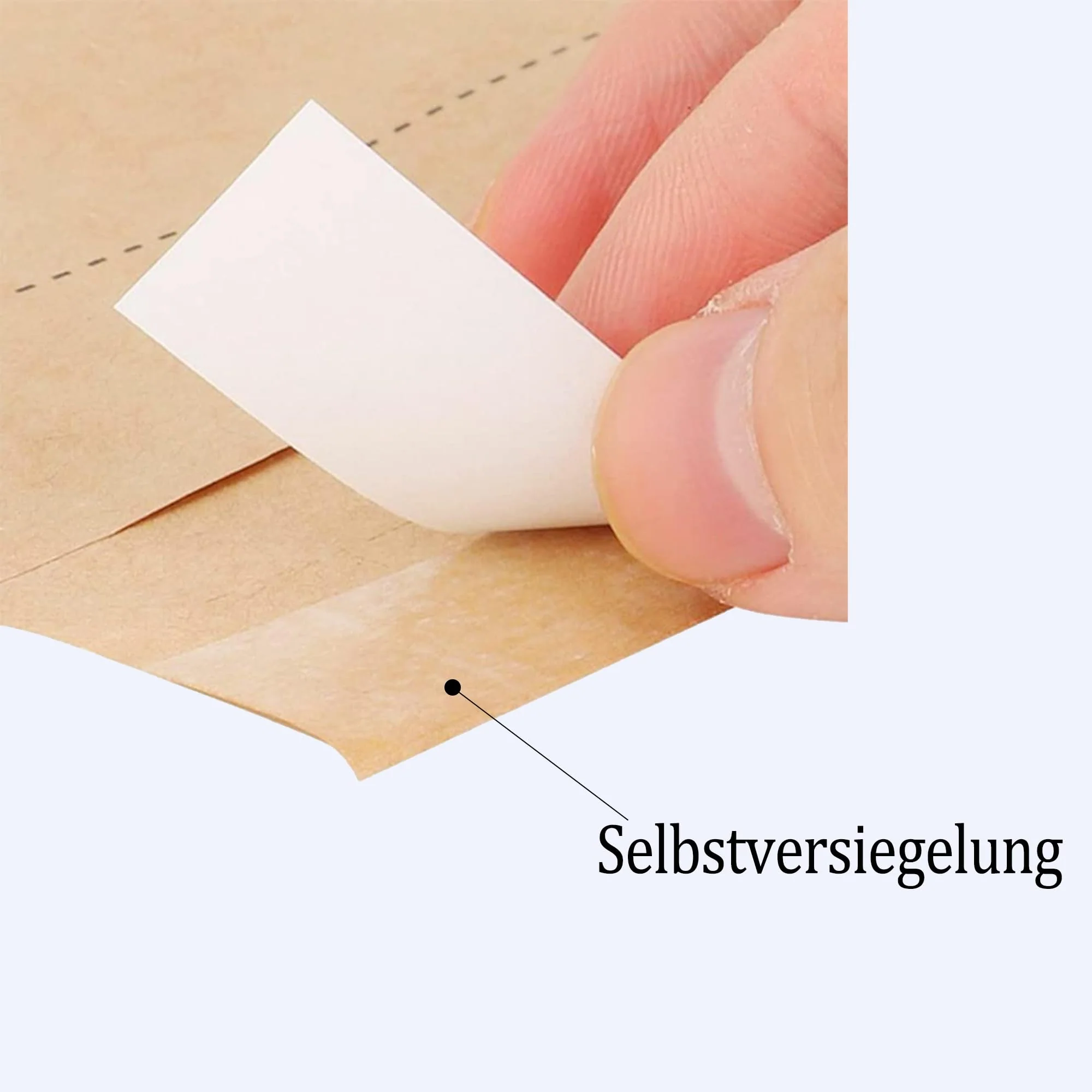 LINBEAUTI 10 x 20 cm Sterilisation Bags, 100 Pieces Self-Adhesive Nail Device Cleaning Bags for Cosmetics and Nail Devices, Steriliser Accessories - Image 4