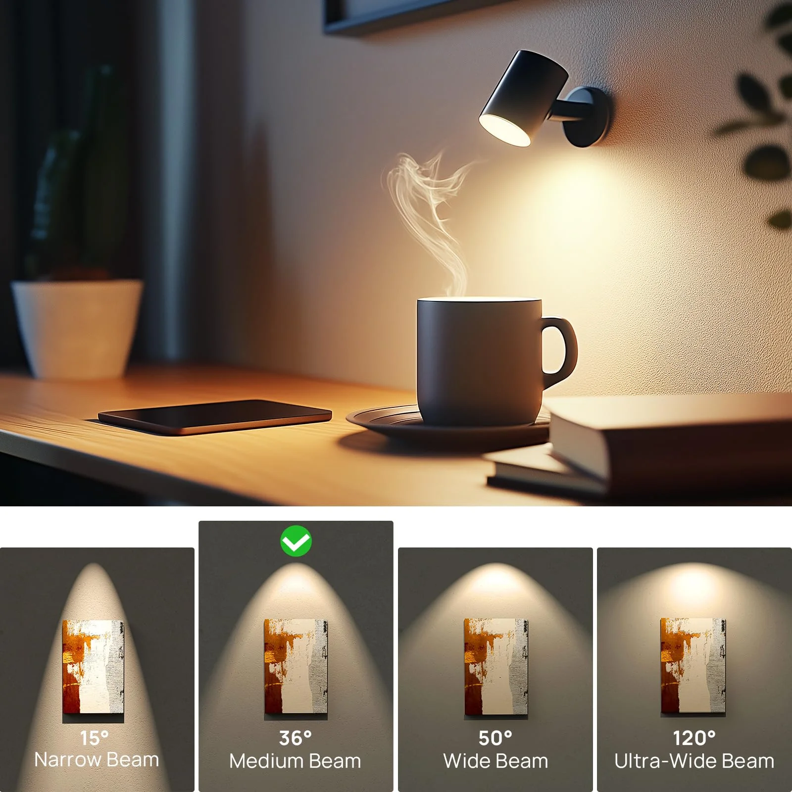 Linkind Dimmable GU5.3 LED Bulb 5.5 W, Equivalent to 50 Watt, 2700 K Warm White 12 Volt AC/DC MR16 LED Reflector GU5.3 Spotlight, 36° Beam Angle 465 Lm LED Light Bulb MR16 Bulb, Pack of 5 Warm White Dimmable - Image 10