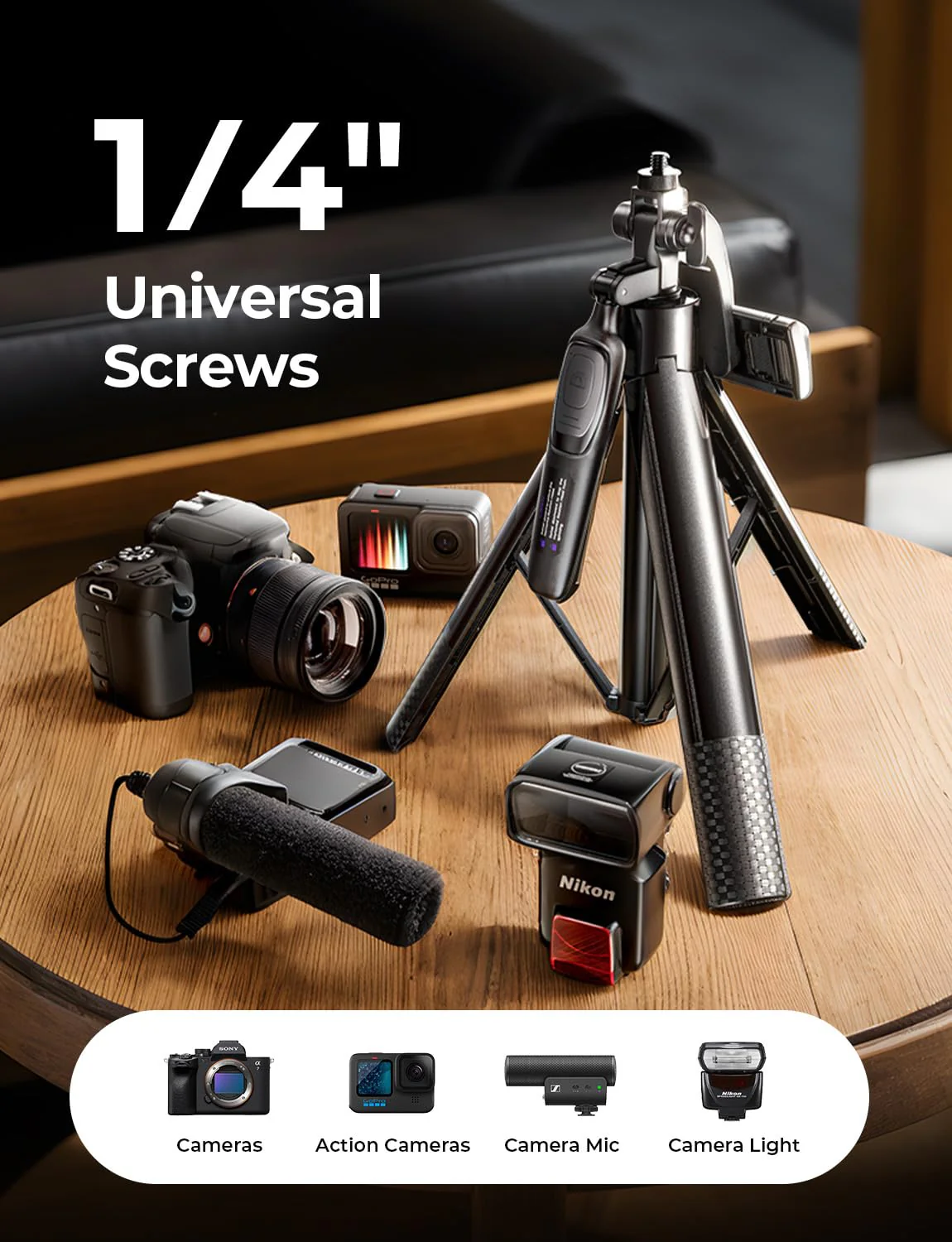 LISEN 67" Phone Selfie Stick Tripod, Lightest Integrated Tripod Stand with Wireless Remote for RedNote/Snapchat/Face Time/Content Creation/Photo, Compatible with iPhone 16 15 Pro Max Samsung Ultra S24 - Image 7