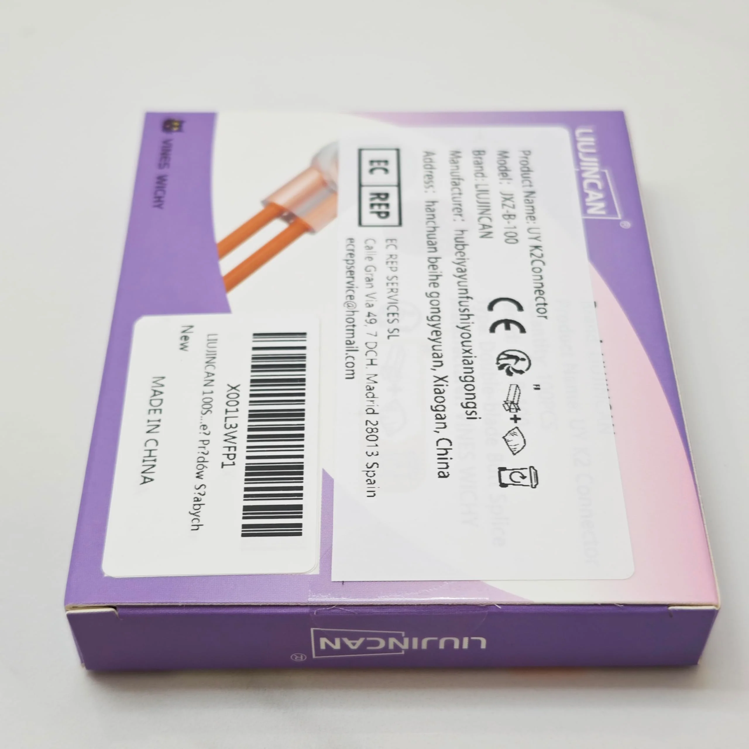 LIUJINCAN 100PCS UY2 K2 Gel-Filled Waterproof IDC Network Cable Telephone Wire Splice Connectors, Double-Blade Moisture Proof Butt for Weak Current Wire Connections 100 - Image 12