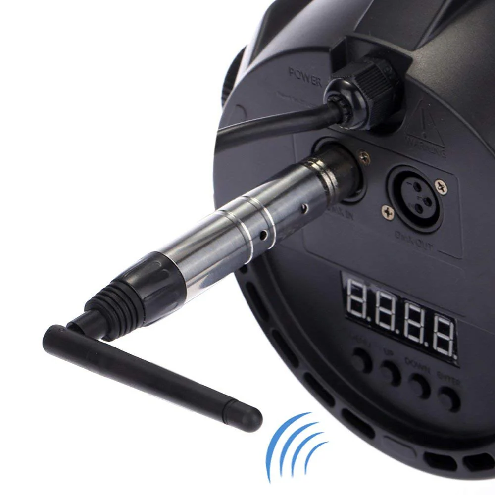Lixada DMX512 DMX Dfi DJ 2.4G Wireless Receiver with Adapter Antenna Lighting Controller 23DBM High Power 1000M Ultra Long Distance for LED Stage PAR Effect Lamp dmx 512 receiver - Image 6