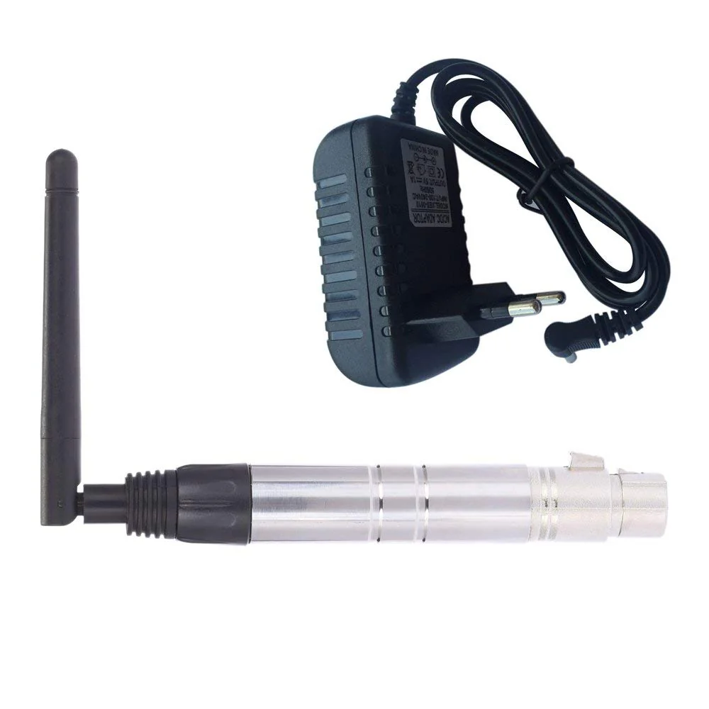 Lixada DMX512 DMX Dfi DJ 2.4G Wireless Receiver with Adapter Antenna Lighting Controller 23DBM High Power 1000M Ultra Long Distance for LED Stage PAR Effect Lamp dmx 512 receiver - Image 7