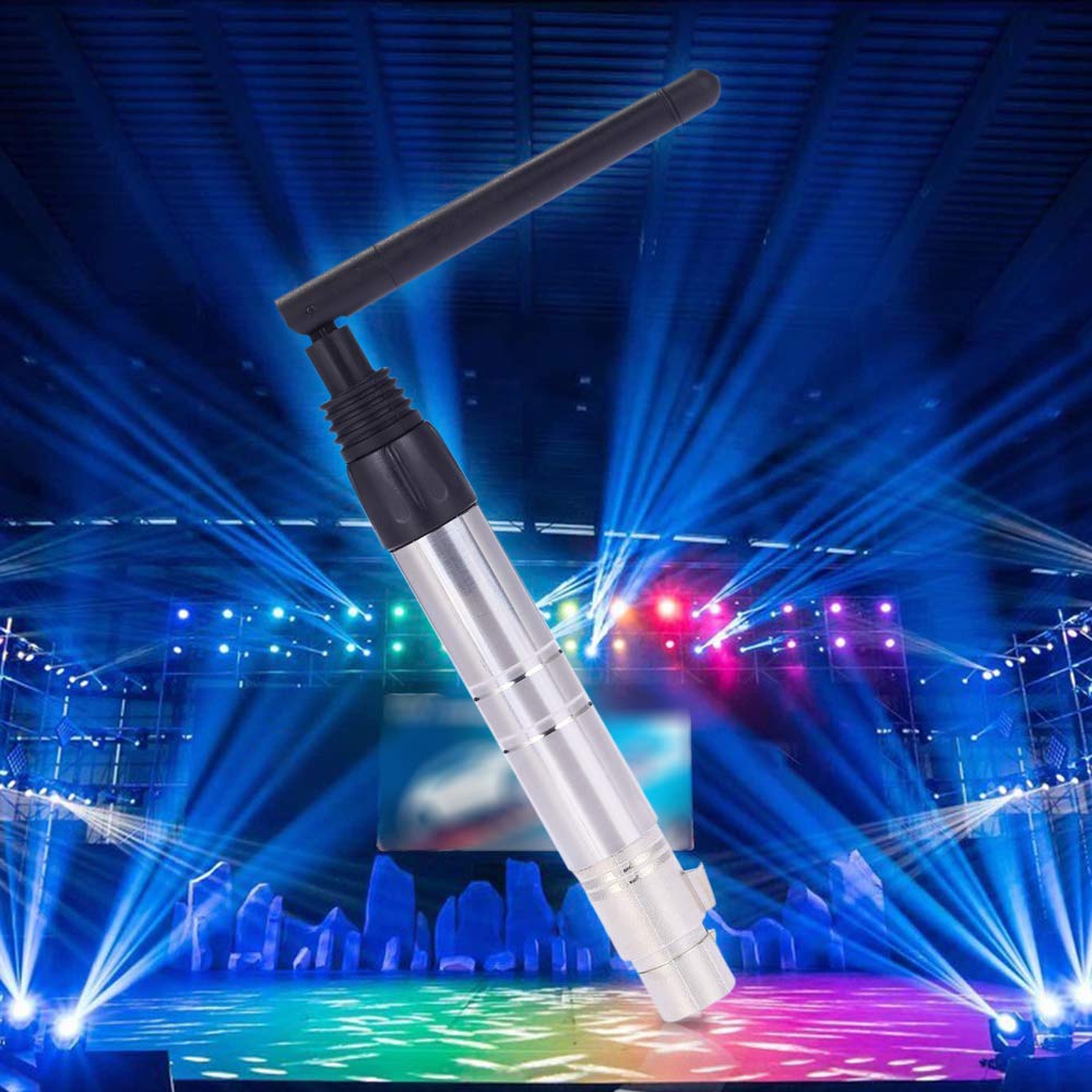 Lixada DMX512 DMX Dfi DJ 2.4G Wireless Transmitter & Receiver with Adapter Antenna Lighting Controller 23DBM High Power 1000M Ultra Long Distance for LED Stage PAR Effect Lamp - Image 3