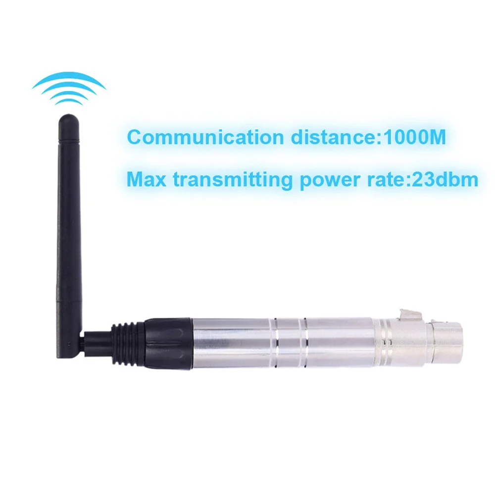 Lixada DMX512 DMX Dfi DJ 2.4G Wireless Transmitter & Receiver with Adapter Antenna Lighting Controller 23DBM High Power 1000M Ultra Long Distance for LED Stage PAR Effect Lamp - Image 6