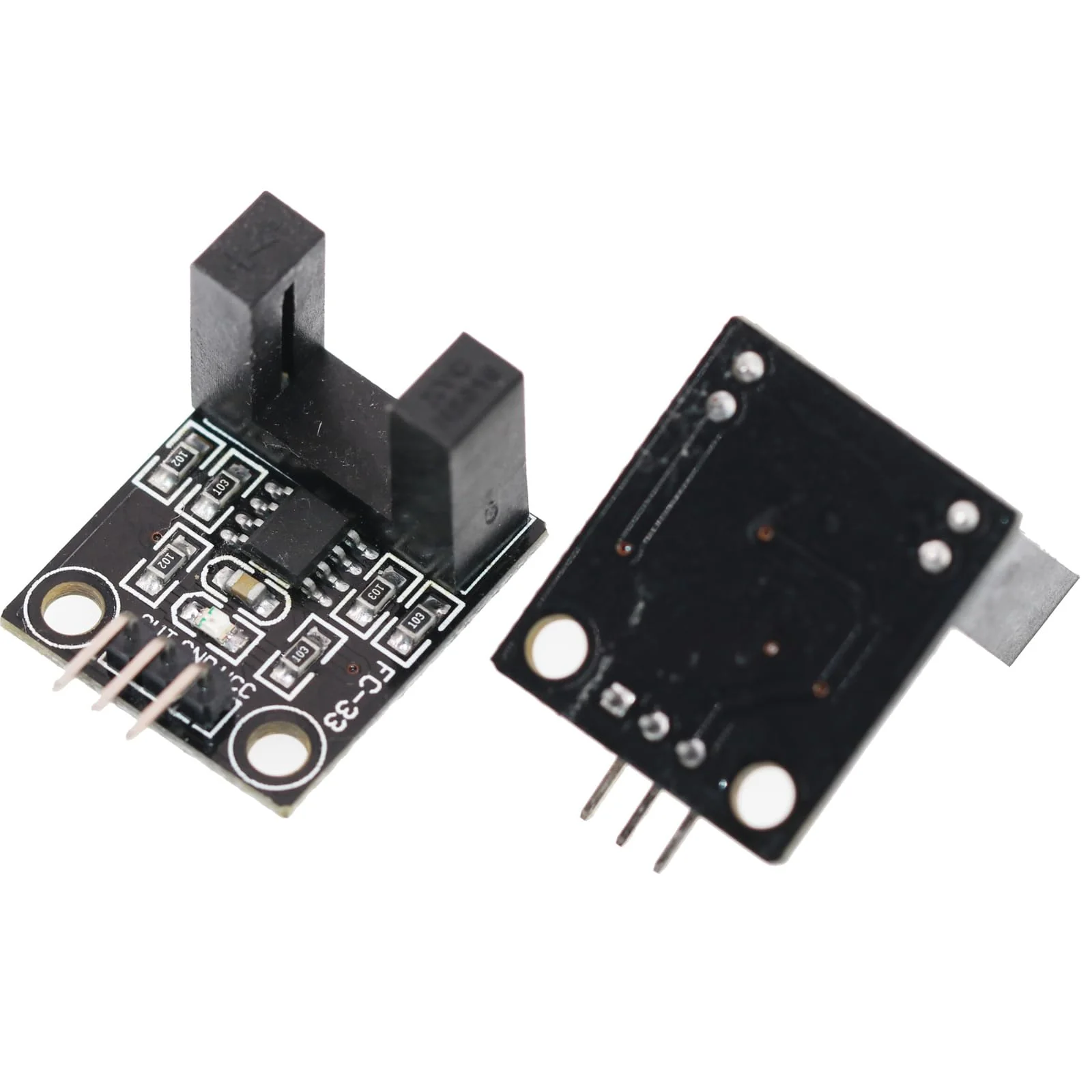LM393 Correlation Photoelectric Sensor Opposite Infrared Counter Sensor DC 5 V Pack of 12 - Image 3