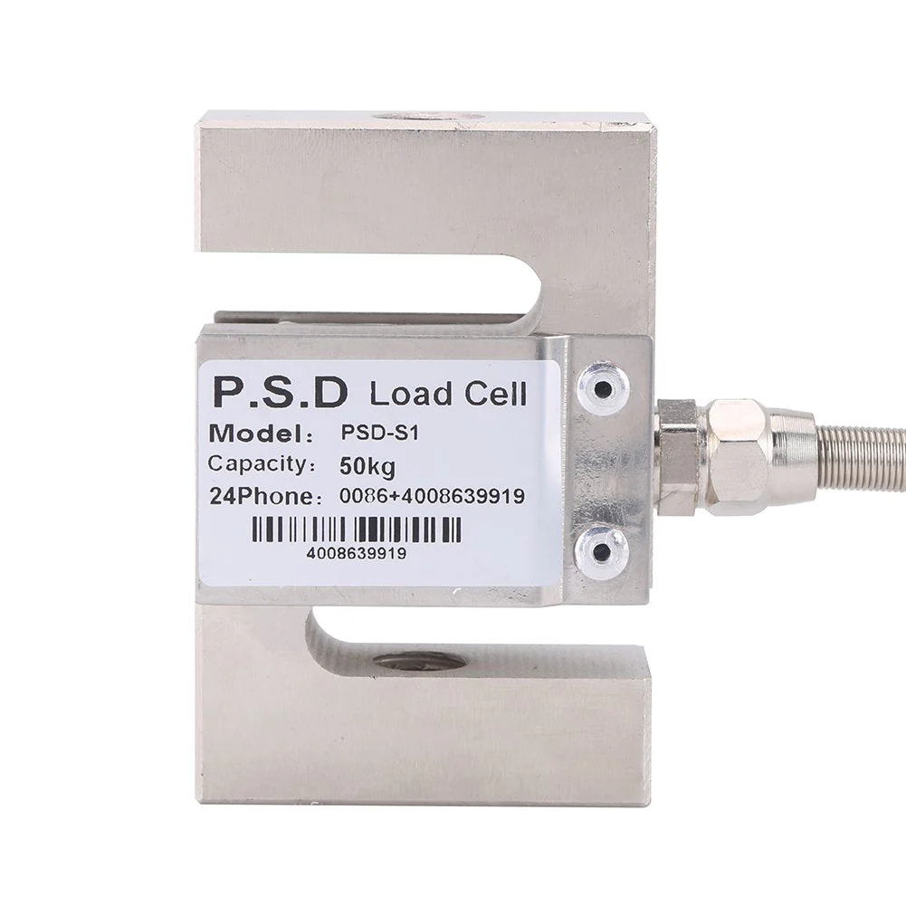 Load Cell Sensor Weighing Sensor Portable Weight Sensor Scale Sensor Weighing S Bar Precision 50/100/300/2000 kg for Container Weight High Pressure Weighing Technology (50 kg) 50kg - Image 2