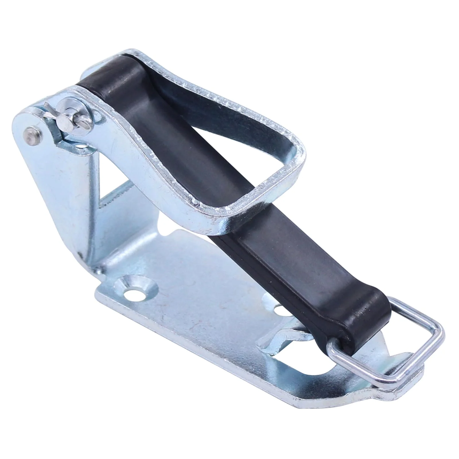 Locking bearing with elastic band, handle holder, shovel holder, axe holder, spade holder, broom holder, tension lock, device holder, tool holder, rubber tensioner for trailers, trucks, construction - Image 2