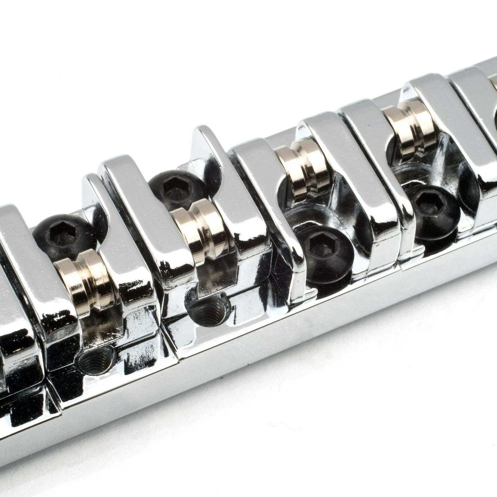 Locking Roller Bridge for Epiphone Les Paul Guitar- Chrome - Image 3