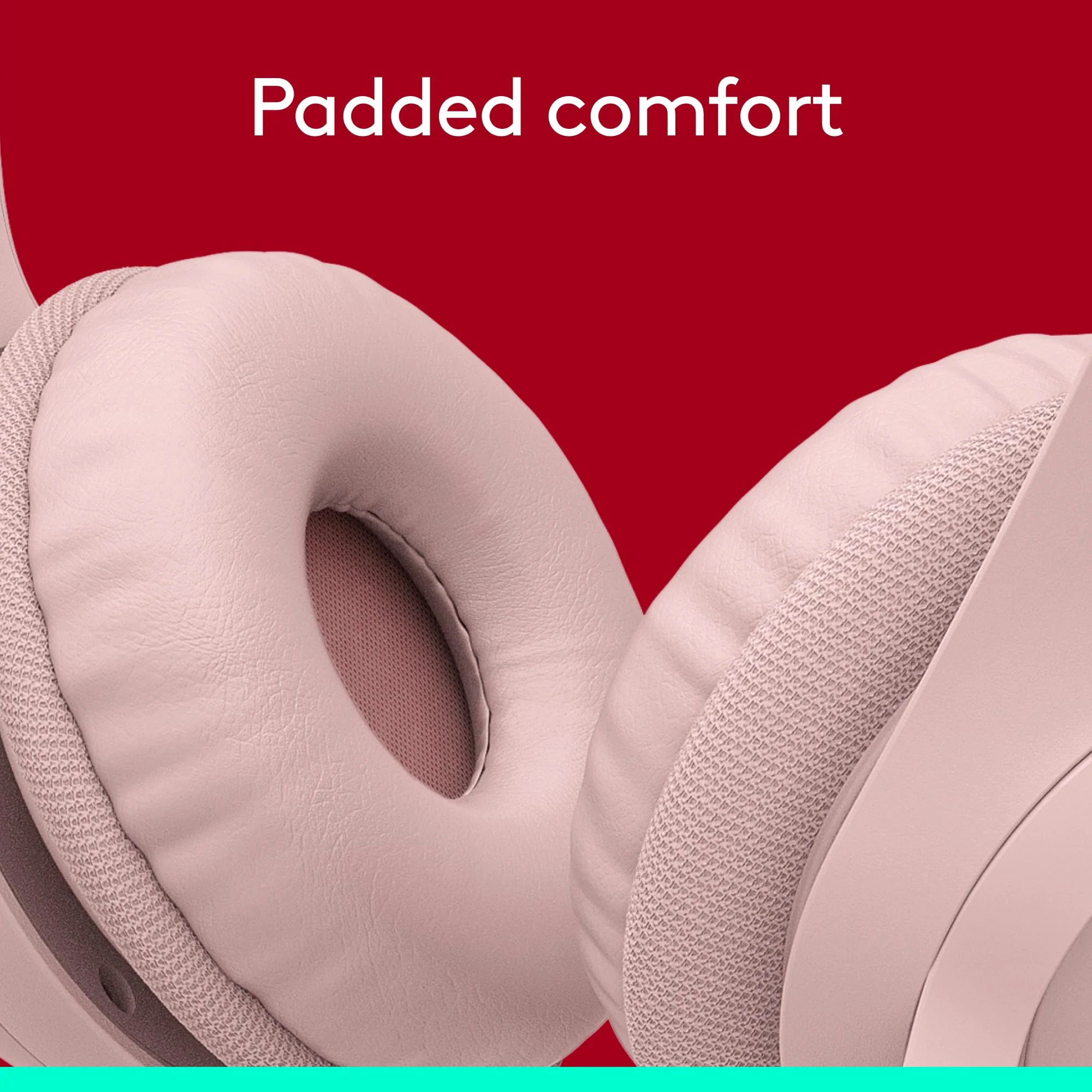 Logitech H390 Wired Headset for PC/Laptop, Stereo Headphones with Noise Cancelling Microphone, USB-A, in-Line Controls, Works with Chromebook - Rose 1 Pack - Image 9
