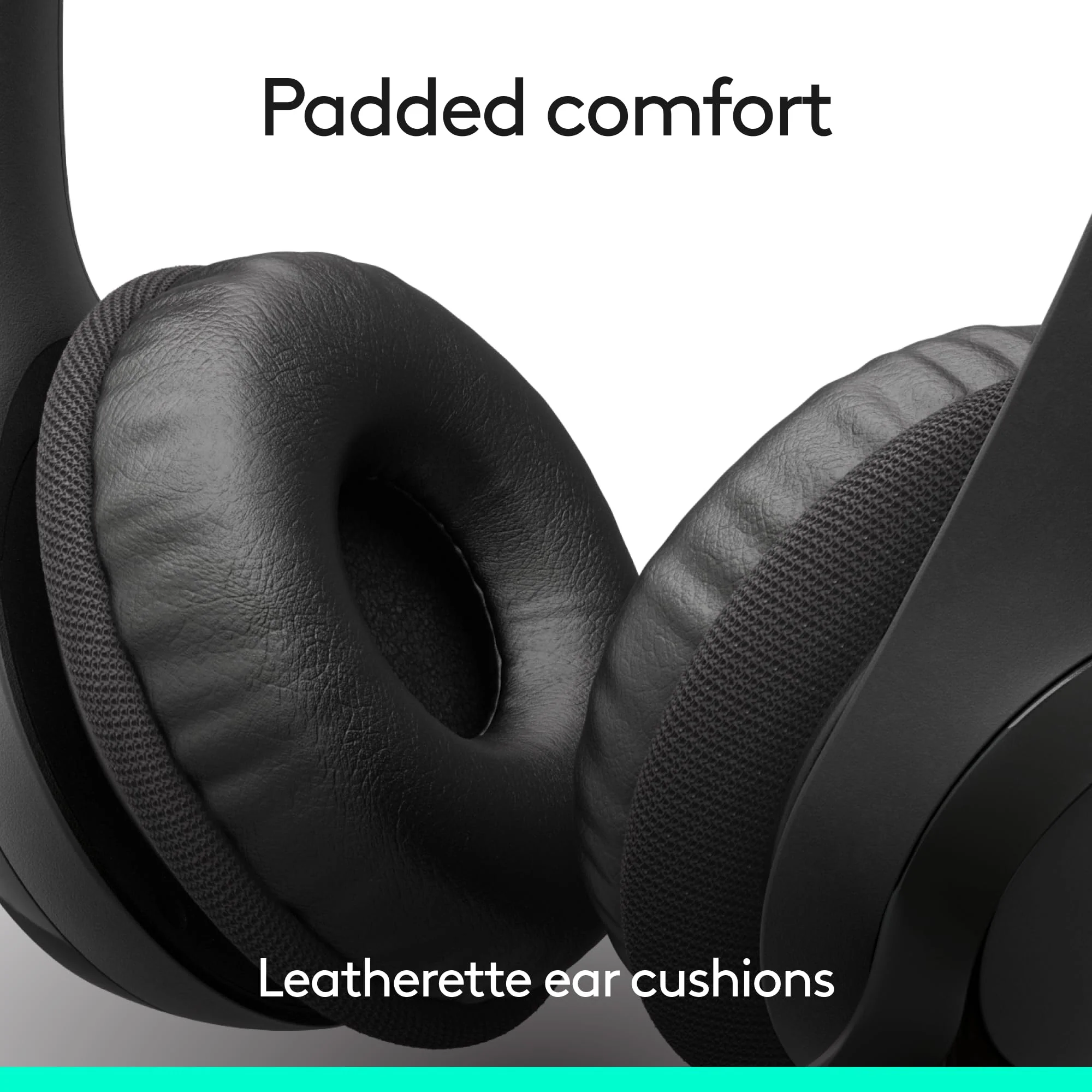 Logitech H391 Wired Headset for PC/Laptop, Stereo Headphones with Noise Canceling Microphone, USB-C, in-Line Controls, Works with Chromebook - Graphite 1 Pack - Image 8