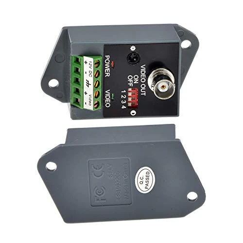 Long Distance Active Video Balun 1 Channel Utp Video Transceiver for CCTV Compatible with All Ahd/Cvi/Tvi/Cvbs Effective Distance 1800M - Image 3