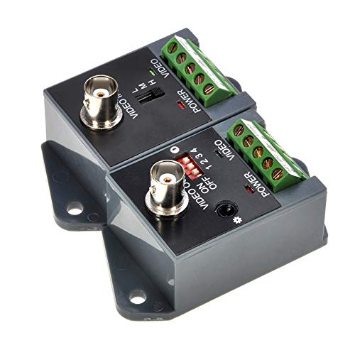 Long Distance Active Video Balun 1 Channel Utp Video Transceiver for CCTV Compatible with All Ahd/Cvi/Tvi/Cvbs Effective Distance 1800M - Image 4