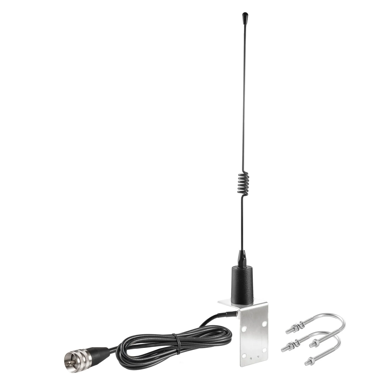 Long Range VHF Marine Radio Antenna 156-163MHz Antenna PL259 Connector with 16.5 Feet Low Loss Coaxial Cable for Midland Uniden Cobra Icom Yaesu Vertex Standard Marine Radio, Eifagur Spring Antenna - Image 8
