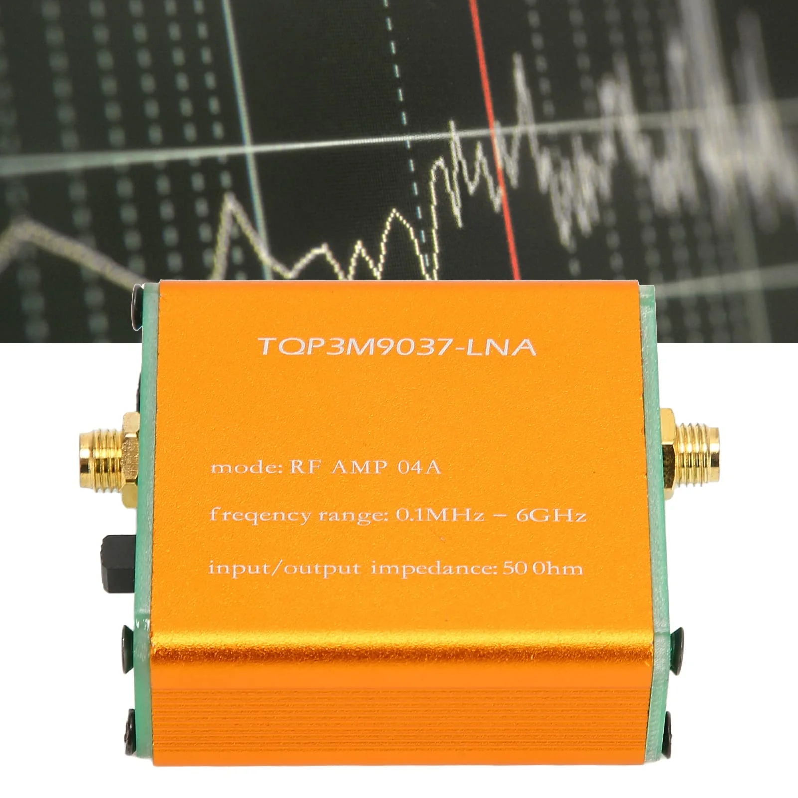 Low Noise 0.1 MHz 6 GHz Amplifier, 20 dB LNA Amplifier with High Gain for Shortwave, FM Radio, HF Power Preamp Module, SMA Socket (Supplied with Built-in Battery) Supplied with built-in battery - Image 5