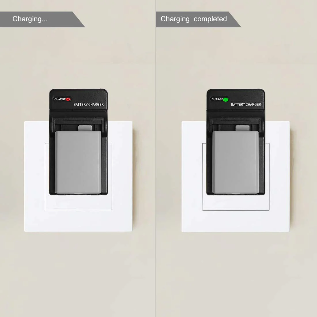 LP-E5 Battery Charger LC-E5 LC-E5E for Canon EOS 1000D, EOS 450D, EOS 500D, EOS Kiss F, EOS Kiss X2, EOS Kiss X3, EOS Rebel T1i, EOS Rebel XS, EOS Rebel Xsi - Image 7