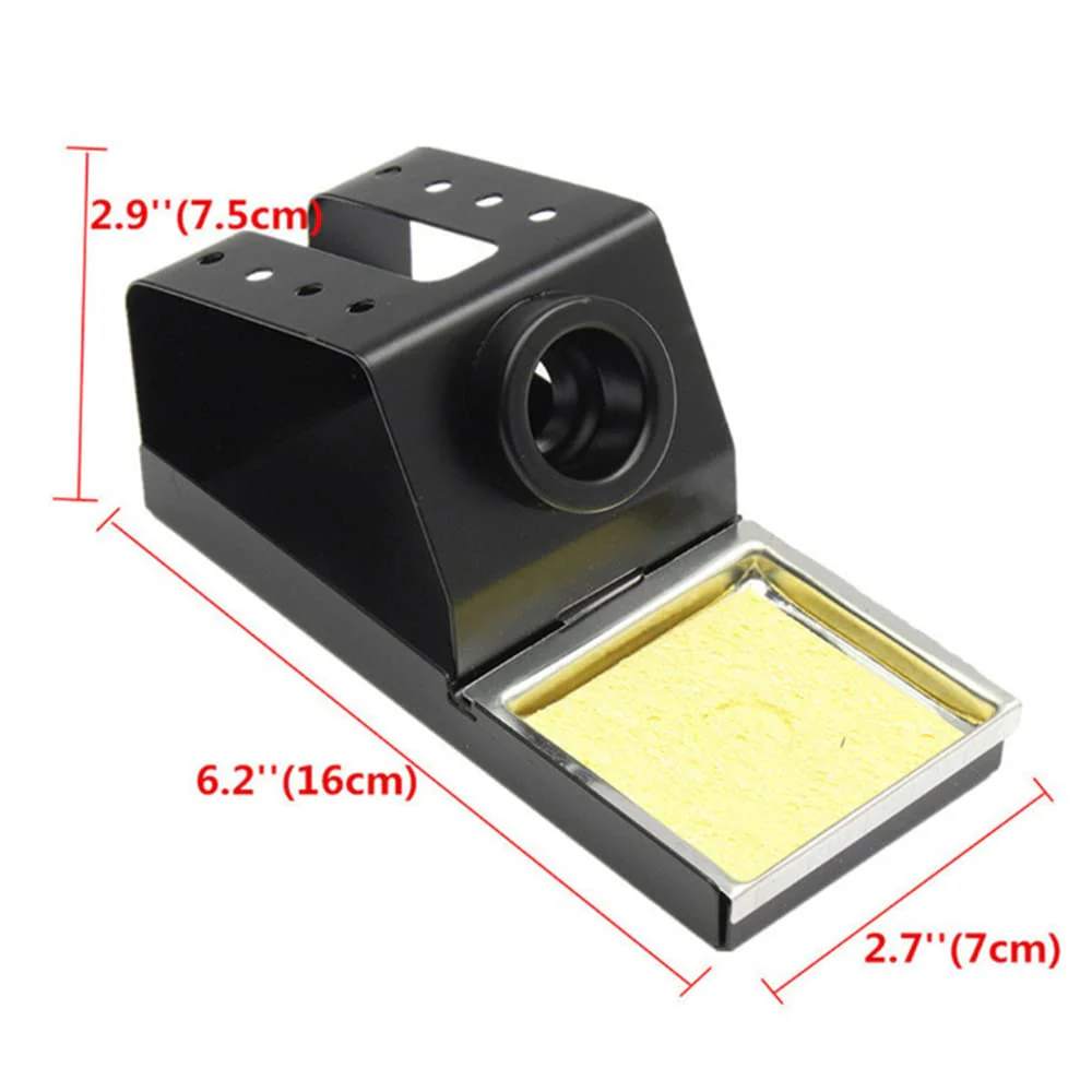 Lrtzizy Soldering Iron Stand Multifunctional Soldering Iron Holder with Sponge for 936 Soldering Station 907 Soldering - Image 4