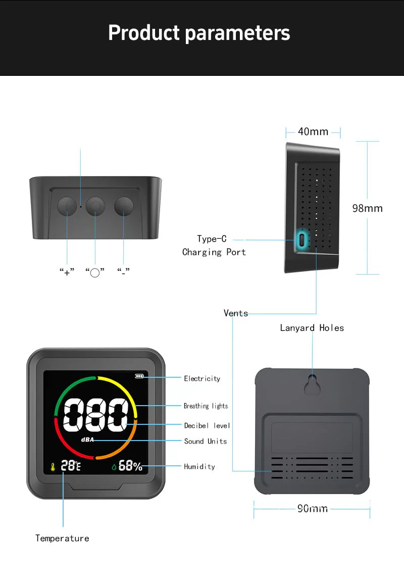 LSENLTY Sound Level Meter for Home - Image 7