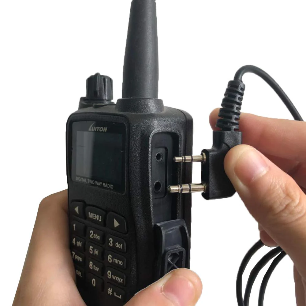 LUITON Walkie Talkie Earpiece with Mic for BaoFeng Radio Retevis Headset for Baofeng UV-5R BF-888S Arcshell Retevis H-777 RT21 RT22 Kenwood 2 Way Radio (10 Pack) 10 pack - Image 2